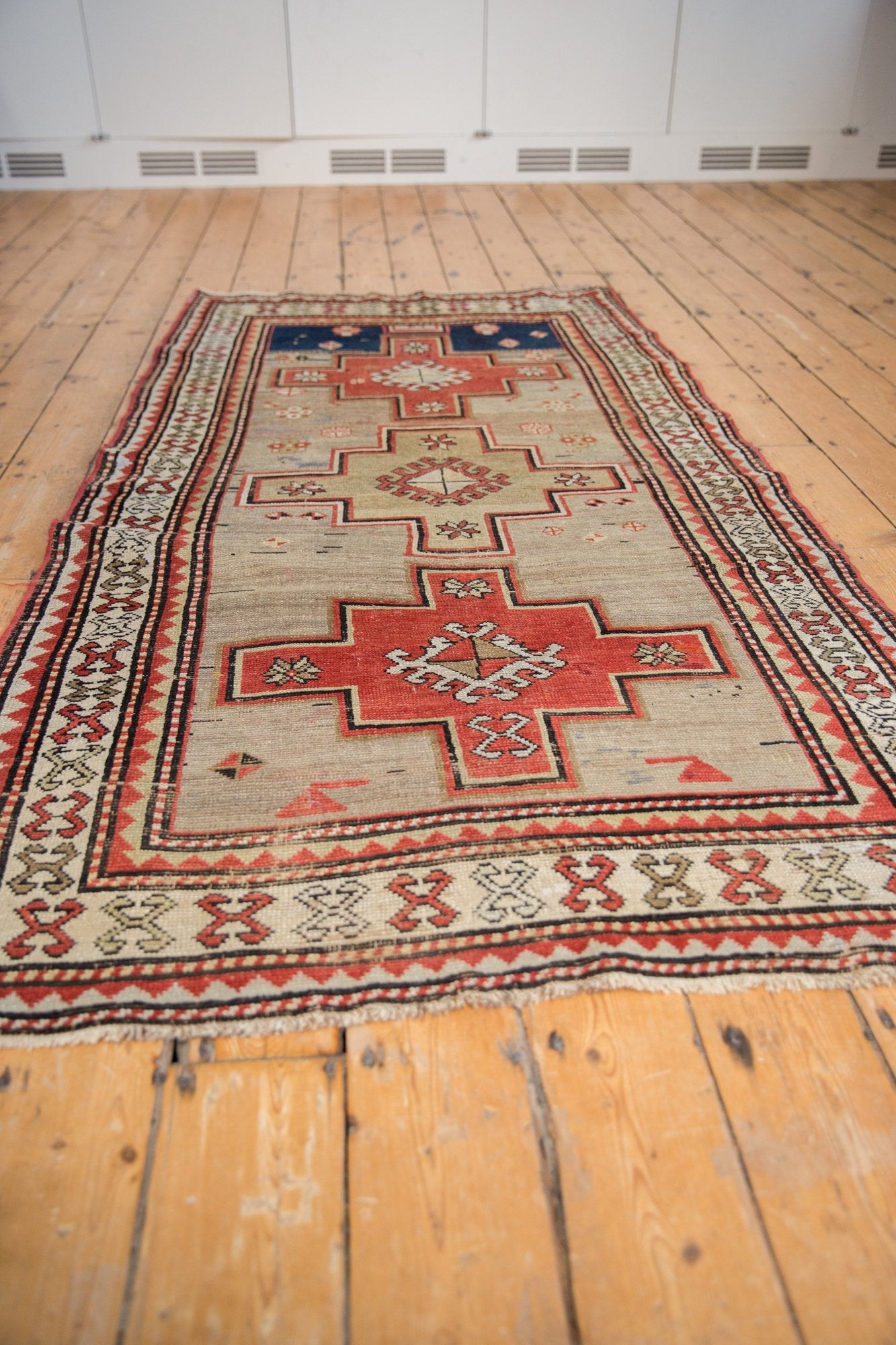 3.5x7.5 Vintage Caucasian Rug Runner by Old New House® - product image 3 for Resin Society