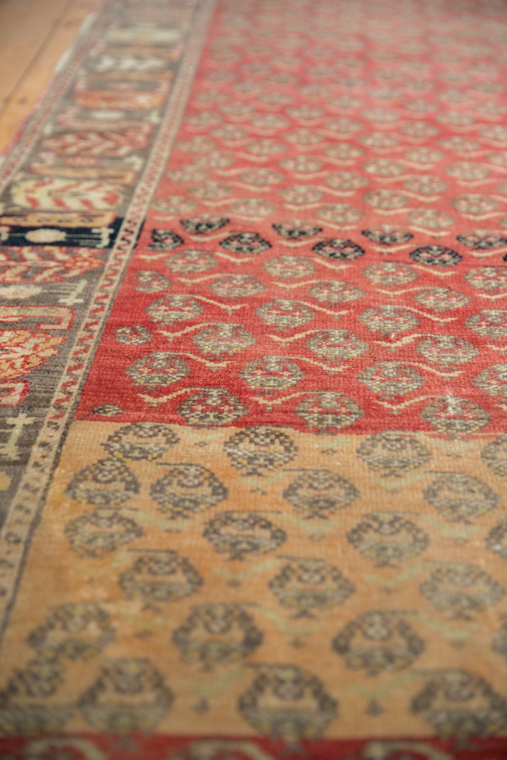 3.5x15 Vintage Distressed Oushak Rug Runner by Old New House® - product image 7 for Resin Society