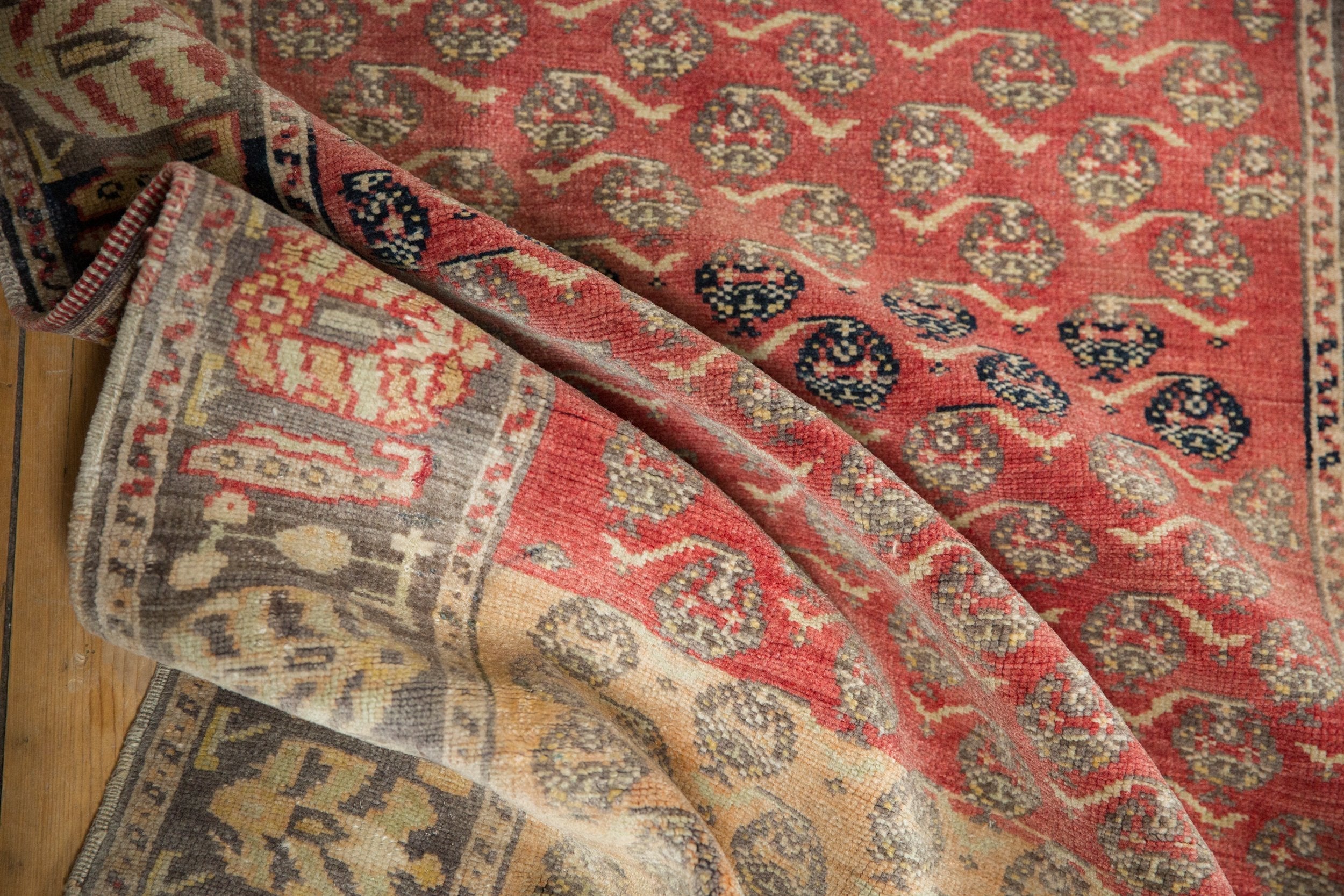 3.5x15 Vintage Distressed Oushak Rug Runner by Old New House® - product image 8 for Resin Society