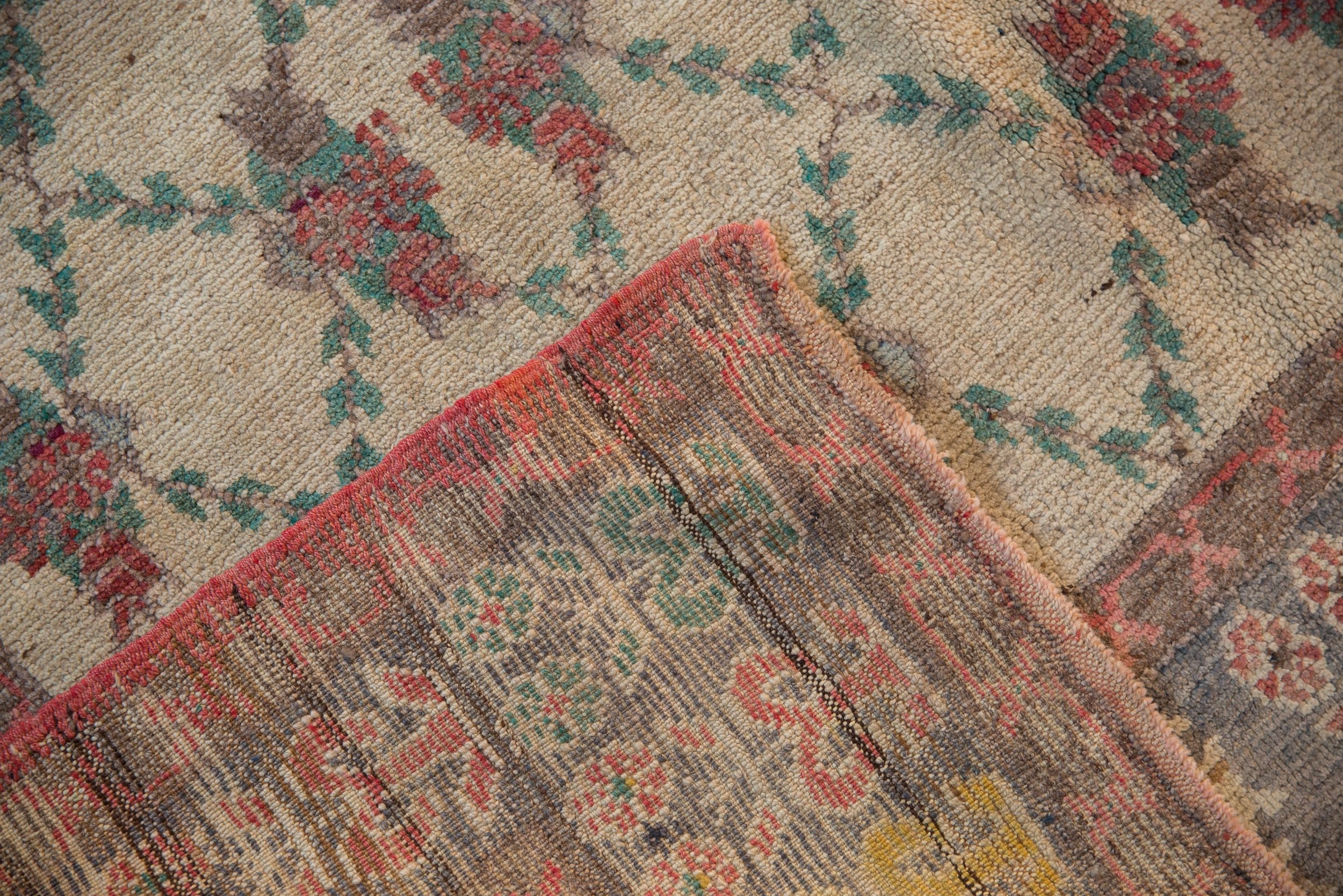 5x11 Vintage Distressed Oushak Rug Runner by Old New House® - product image 9 for Resin Society