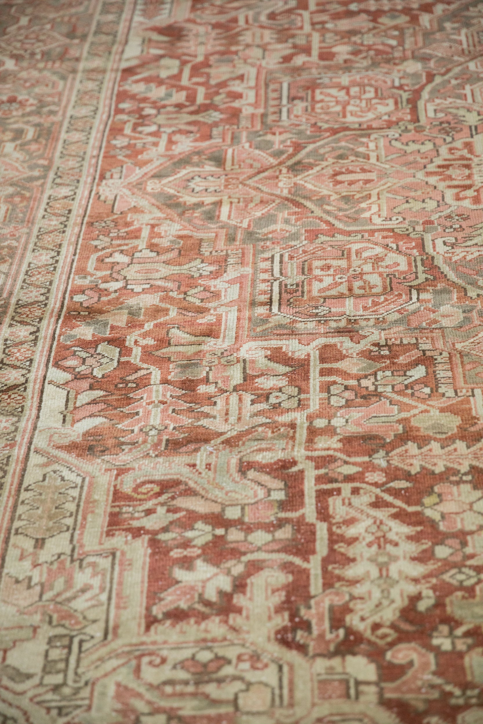 8x12.5 Vintage Distressed Heriz Carpet by Old New House® - product image 6 for Resin Society