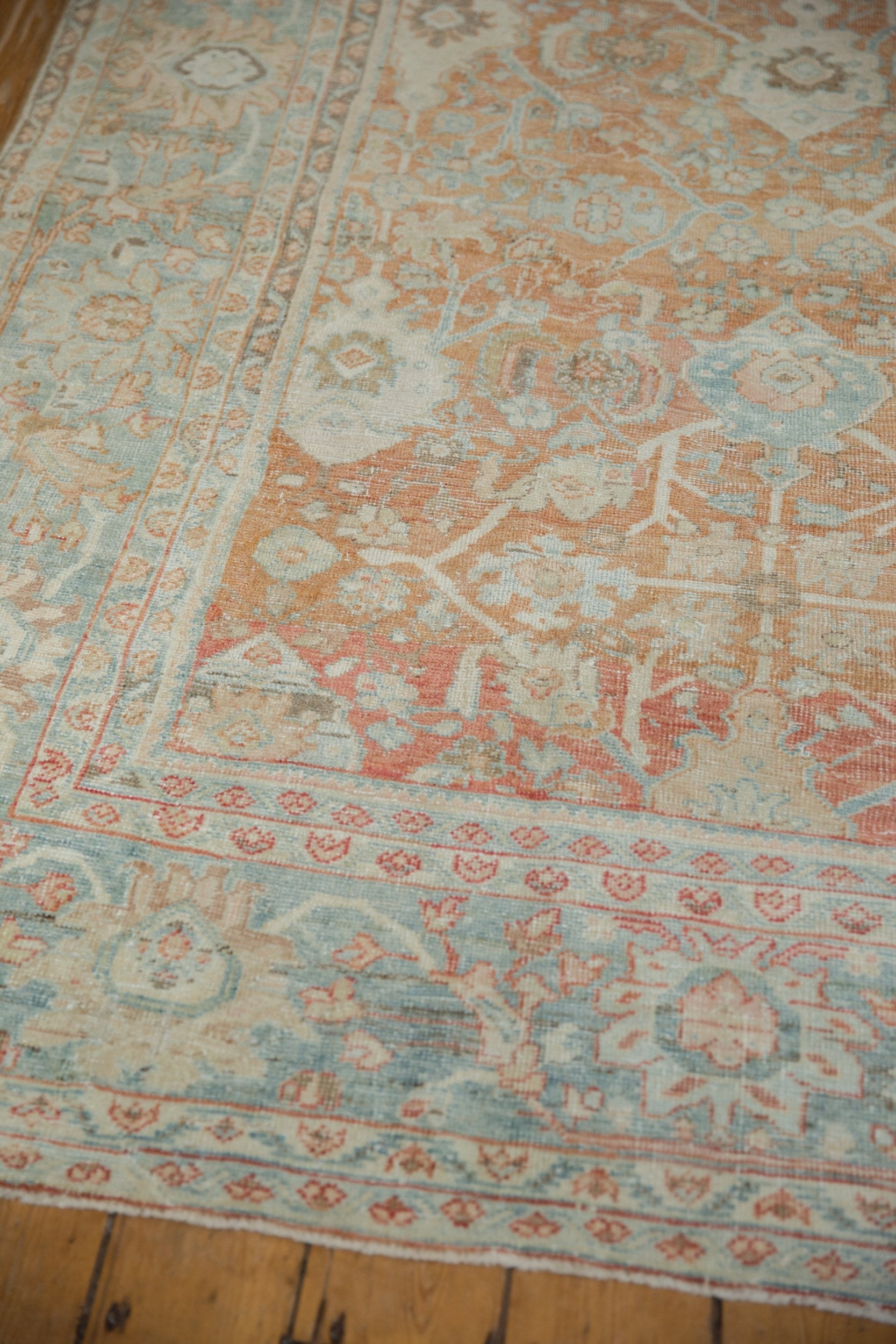 9x11.5 Vintage Distressed Mahal Carpet by Old New House® - product image 10 for Resin Society