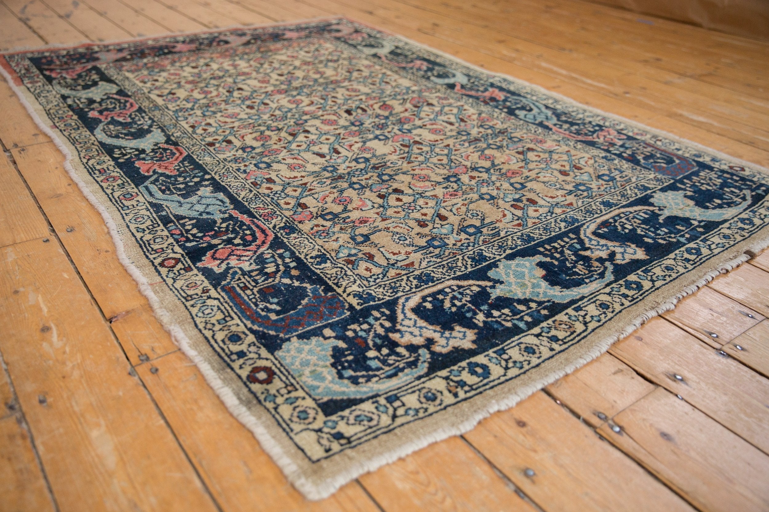 4.5x6.5 Vintage Distressed Bijar Rug by Old New House® - product image 6 for Resin Society