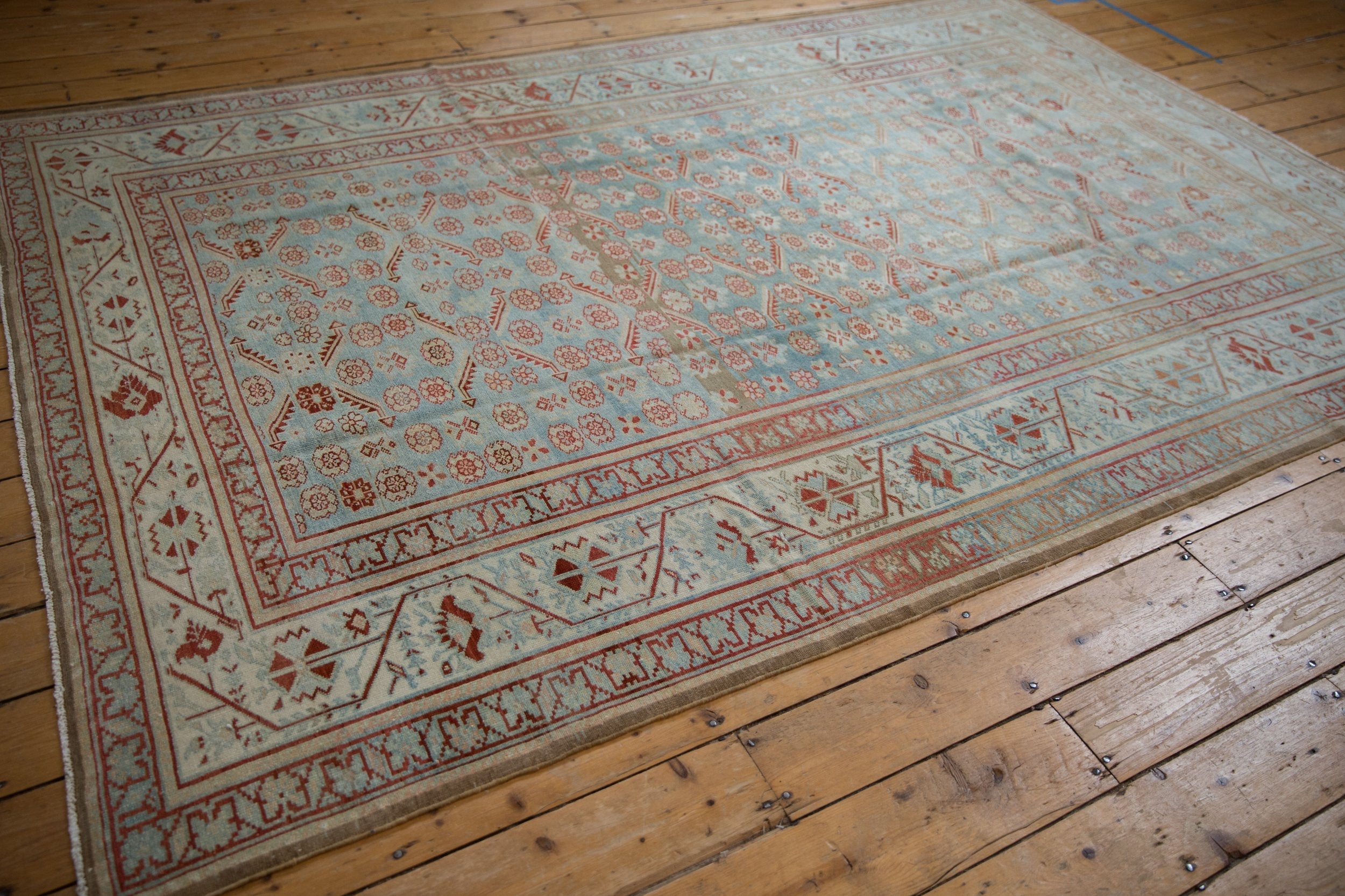 7x10 Vintage Fine Distressed Malayer Carpet by Old New House® - product image 7 for Resin Society