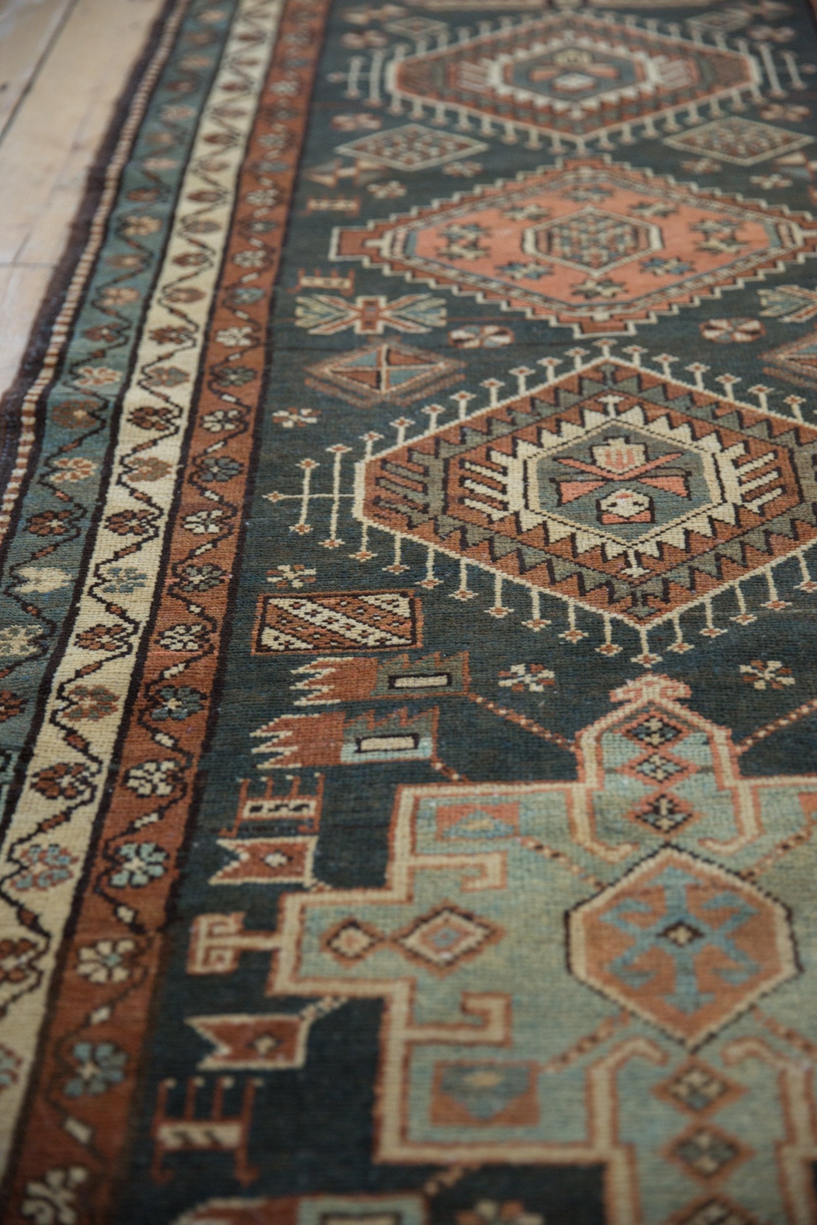 3.5x13.5 Vintage Karaja Rug Runner by Old New House® - product image 5 for Resin Society