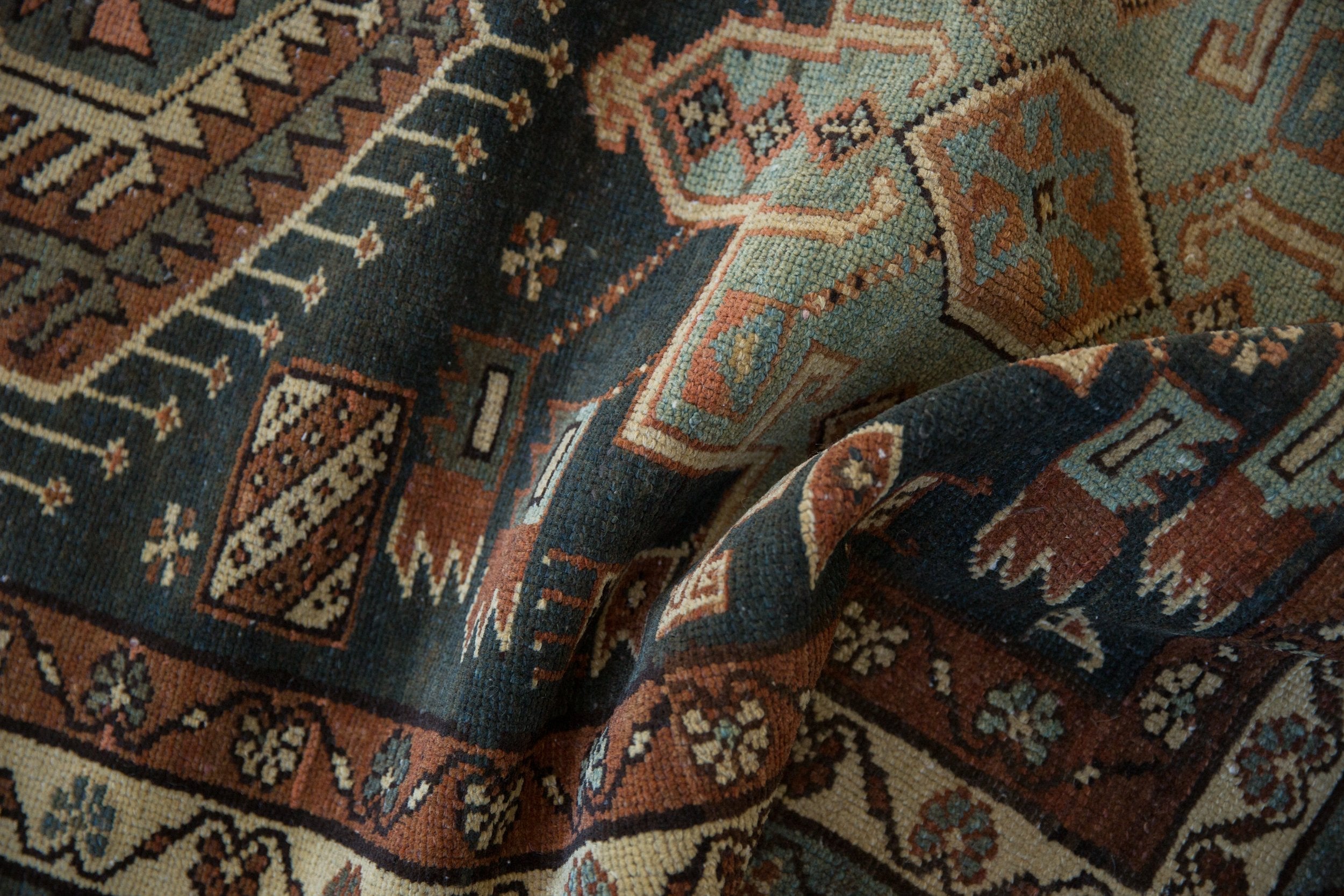 3.5x13.5 Vintage Karaja Rug Runner by Old New House® - product image 10 for Resin Society