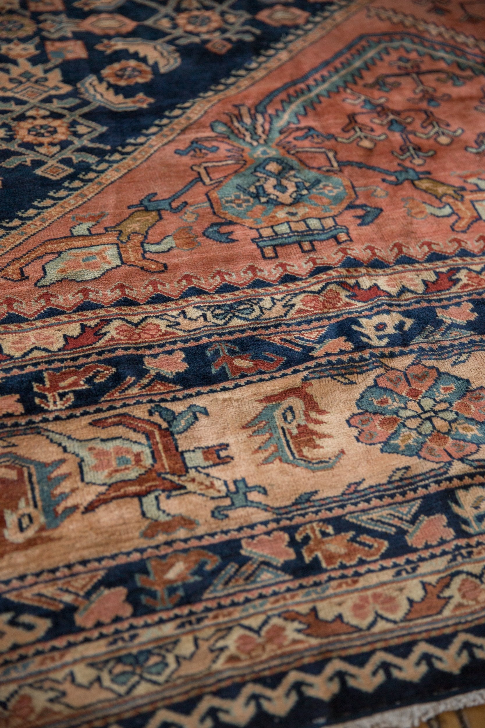12x18.5 Vintage Fine Lilihan Carpet by Old New House® - product image 6 for Resin Society