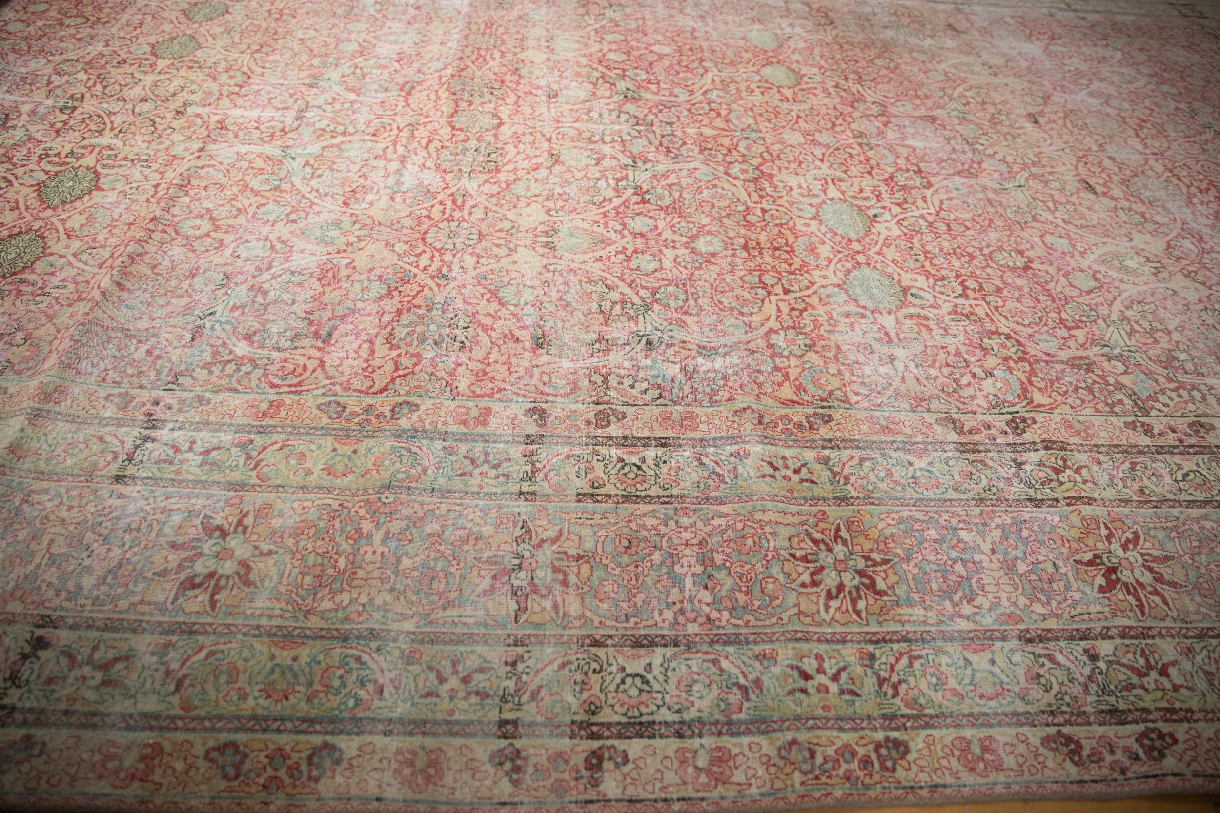 9.5x18.5 Antique Distressed Kermanshah Carpet by Old New House® - product image 5 for Resin Society