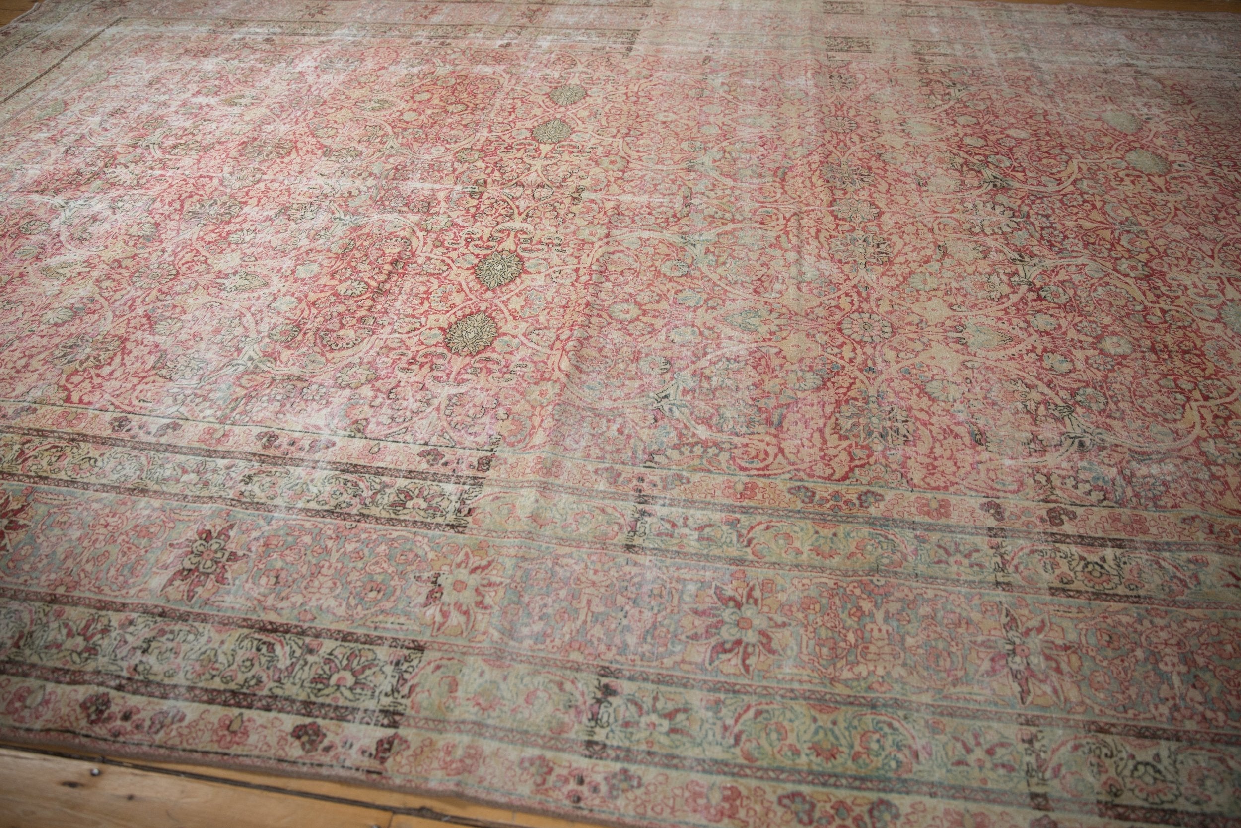 9.5x18.5 Antique Distressed Kermanshah Carpet by Old New House® - product image 13 for Resin Society