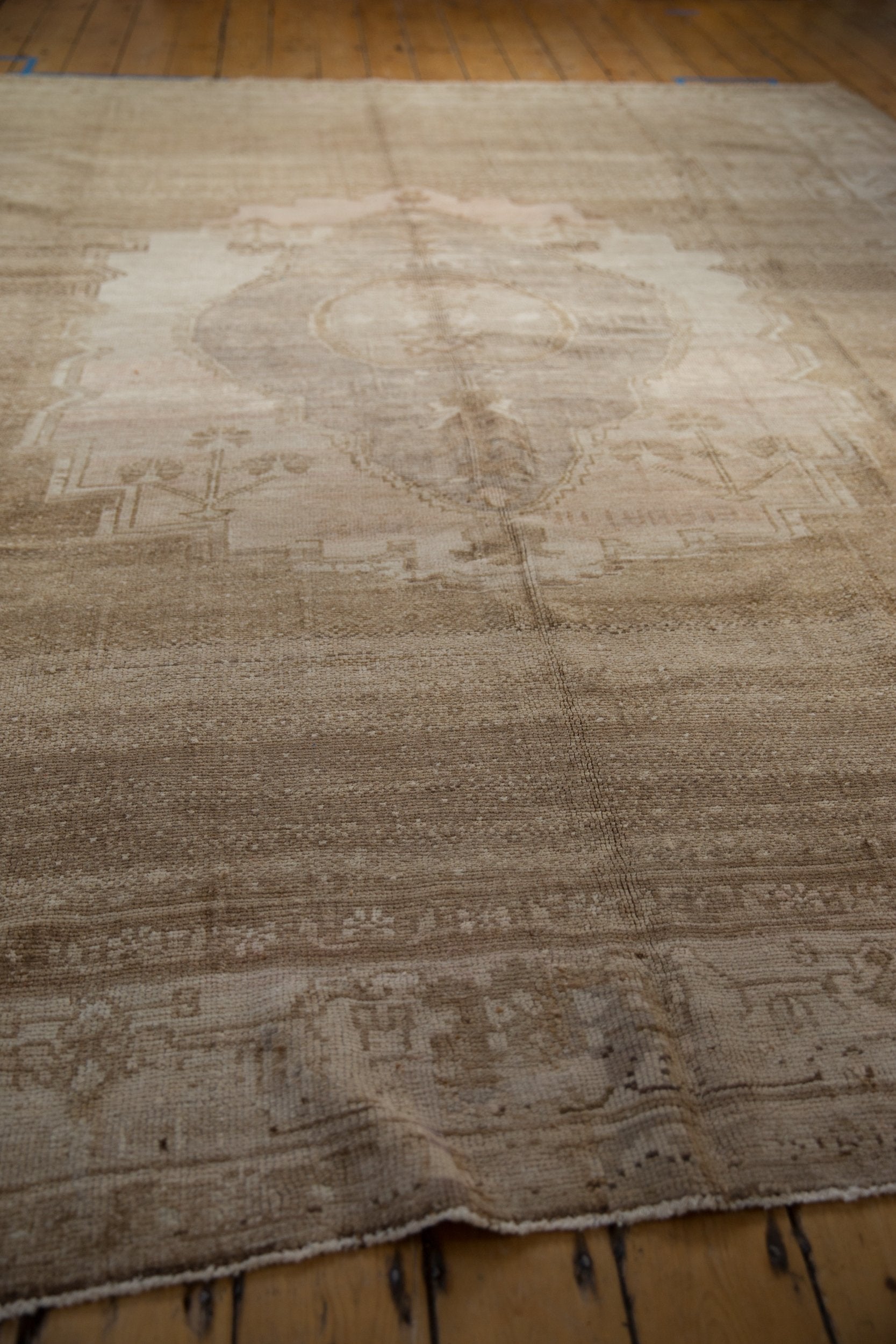 9.5x11 Vintage Distressed Oushak Carpet by Old New House® - product image 5 for Resin Society