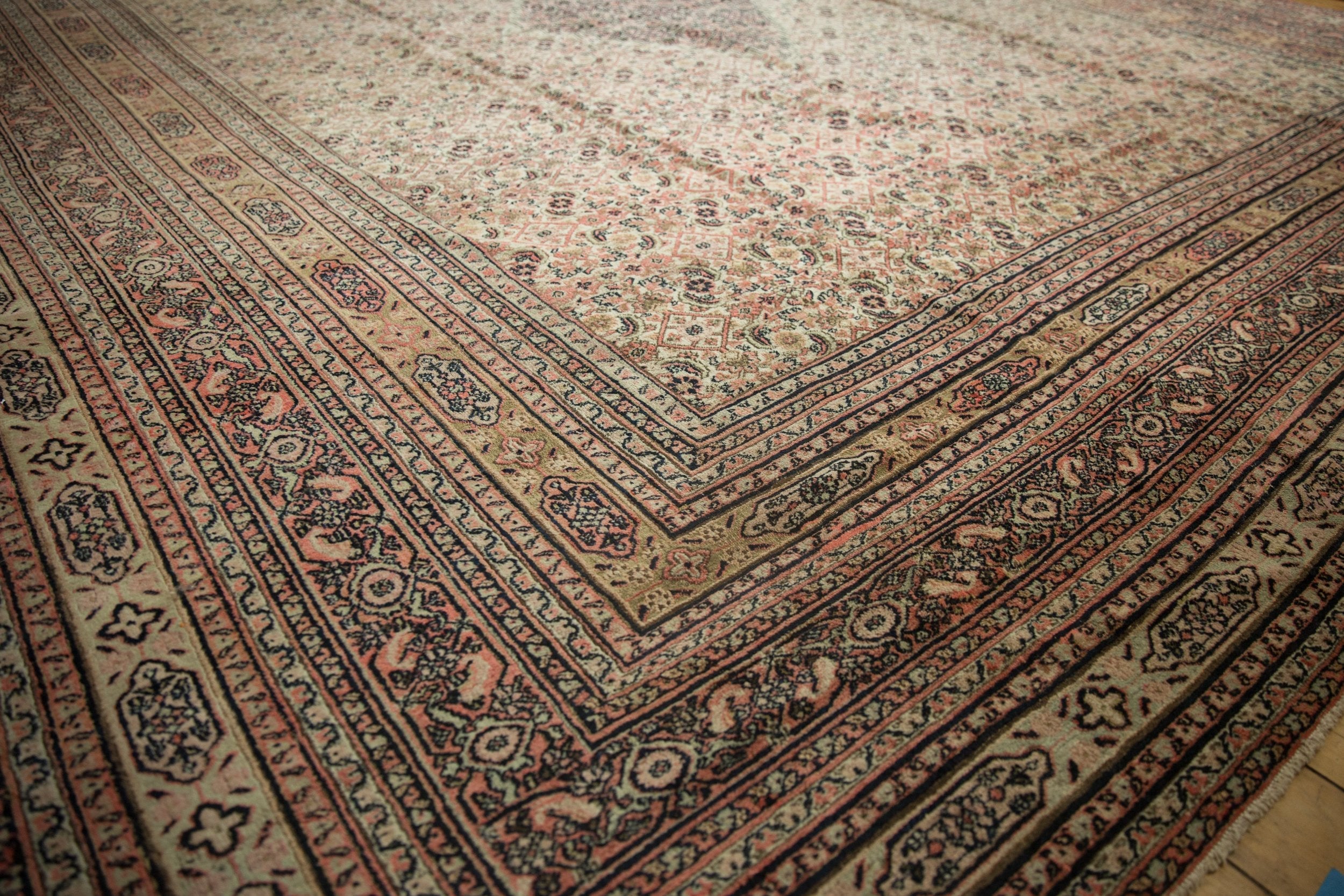 13x15.5 Antique Doroksh Carpet by Old New House® - product image 3 for Resin Society