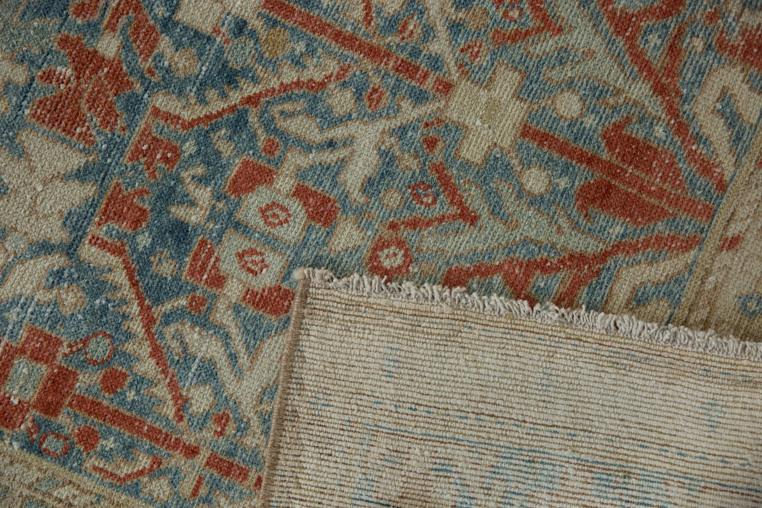 4x13.5 Vintage Distressed Hamadan Rug Runner by Old New House® - product image 10 for Resin Society