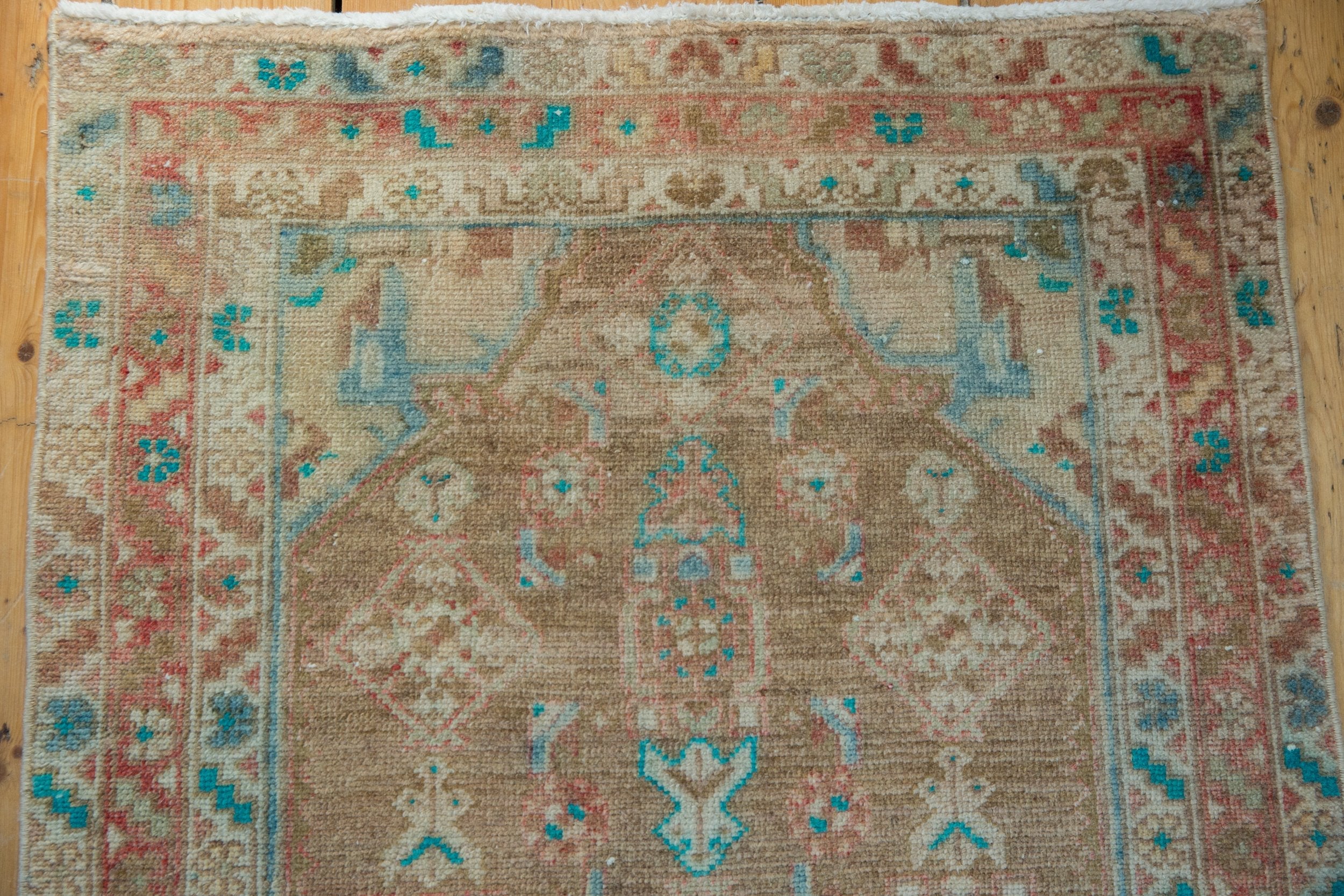 3x16 Vintage Distressed Fragment Hamadan Rug Runner by Old New House® - product image 3 for Resin Society