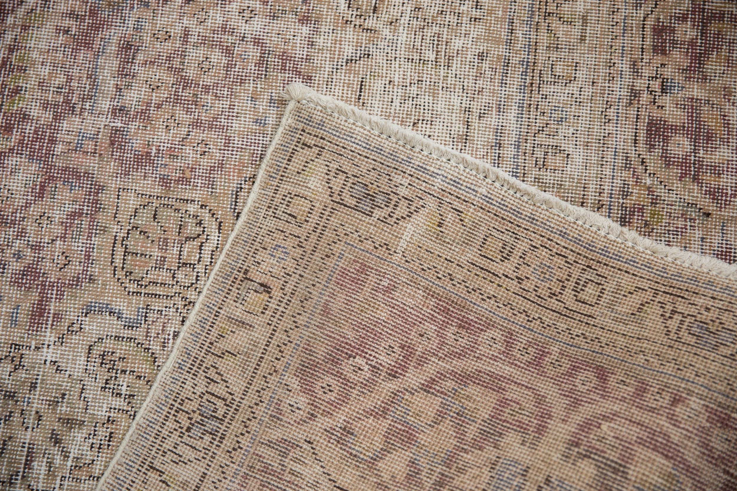 10x12.5 Vintage Distressed Tabriz Carpet by Old New House® - product image 11 for Resin Society