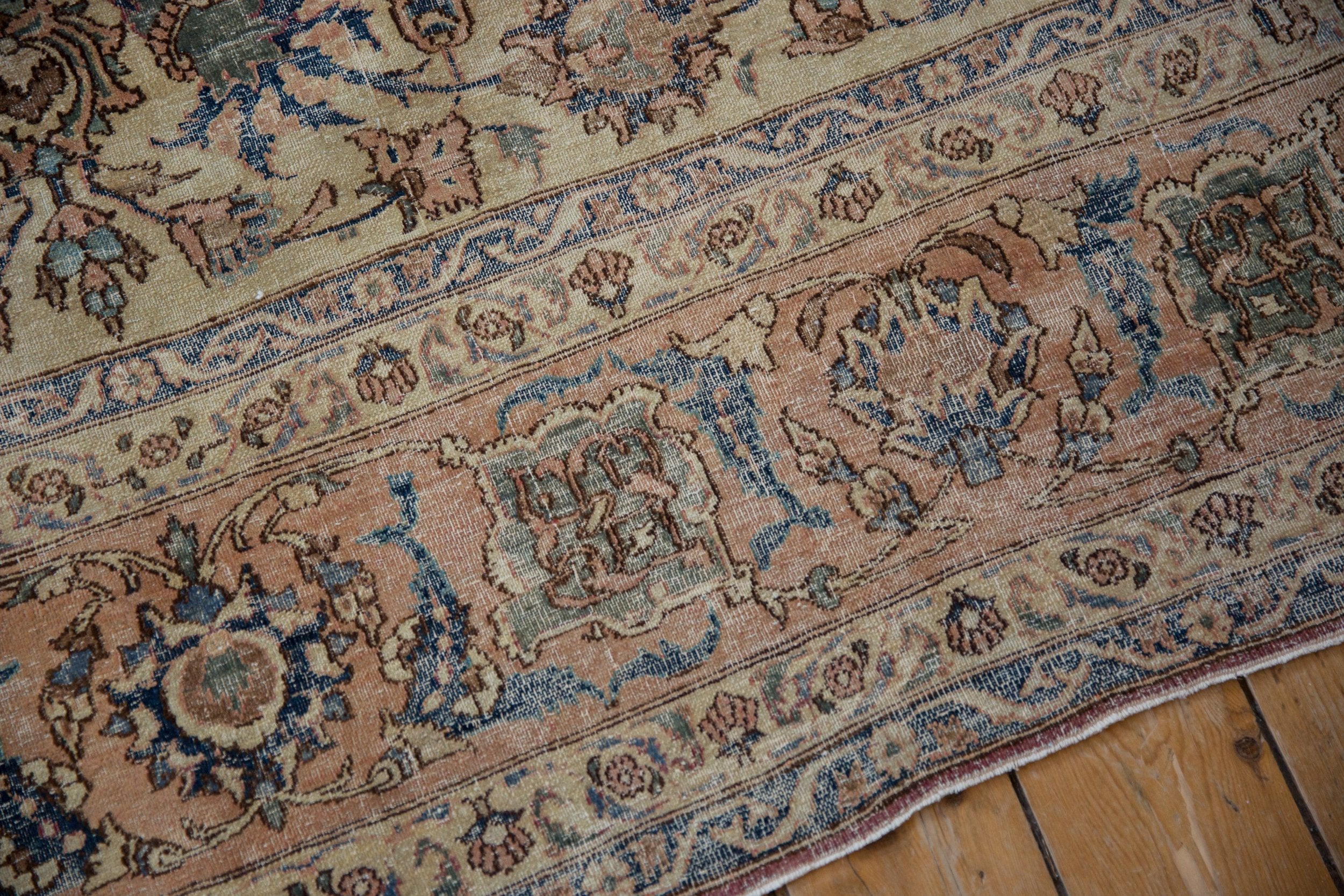 7x9.5 Vintage Distressed Isfahan Carpet by Old New House® - product image 6 for Resin Society