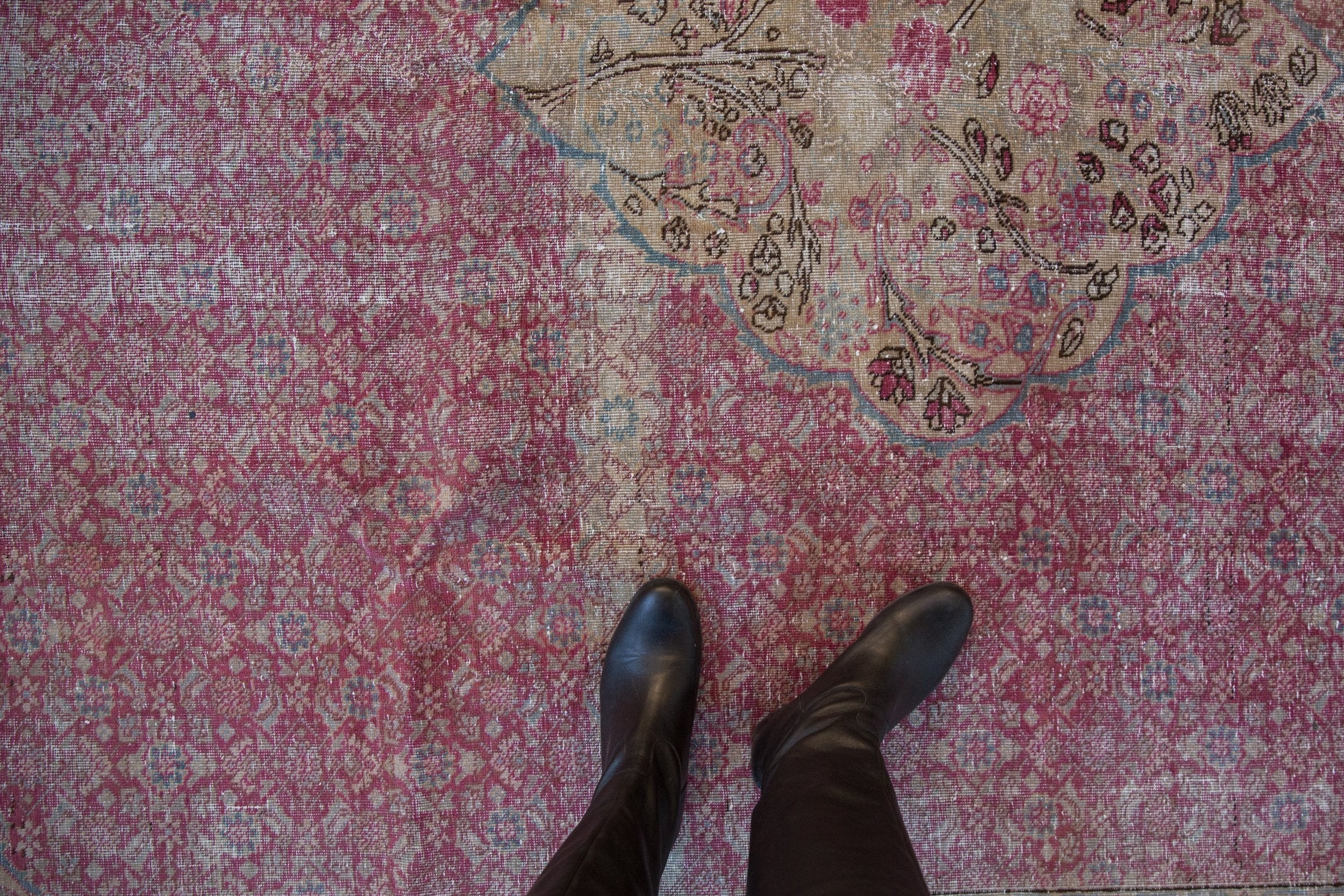 7.5x10.5 Vintage Distressed Kayseri Carpet by Old New House® - product image 2 for Resin Society