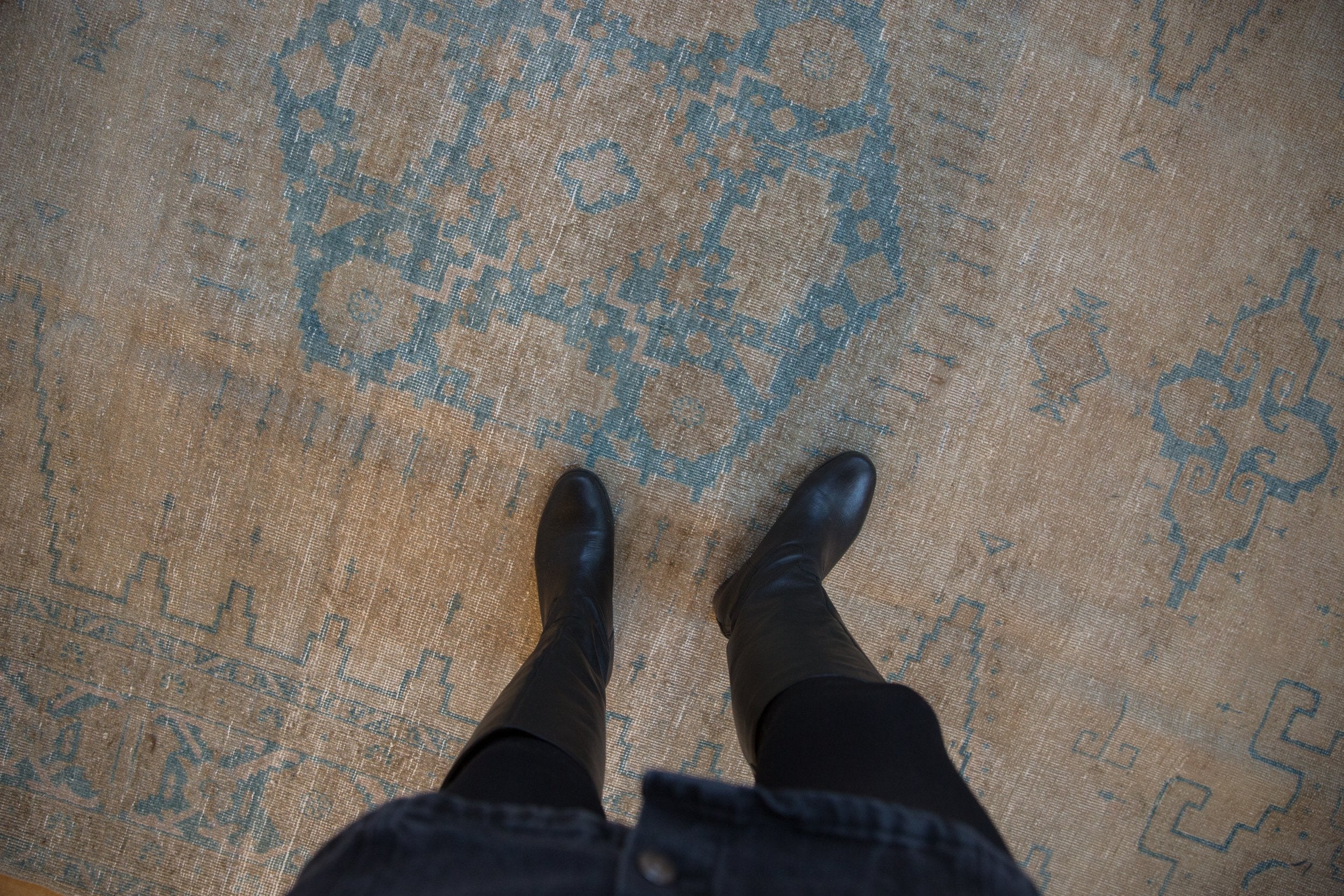 7x10.5 Vintage Distressed Veece Carpet by Old New House® - product image 2 for Resin Society