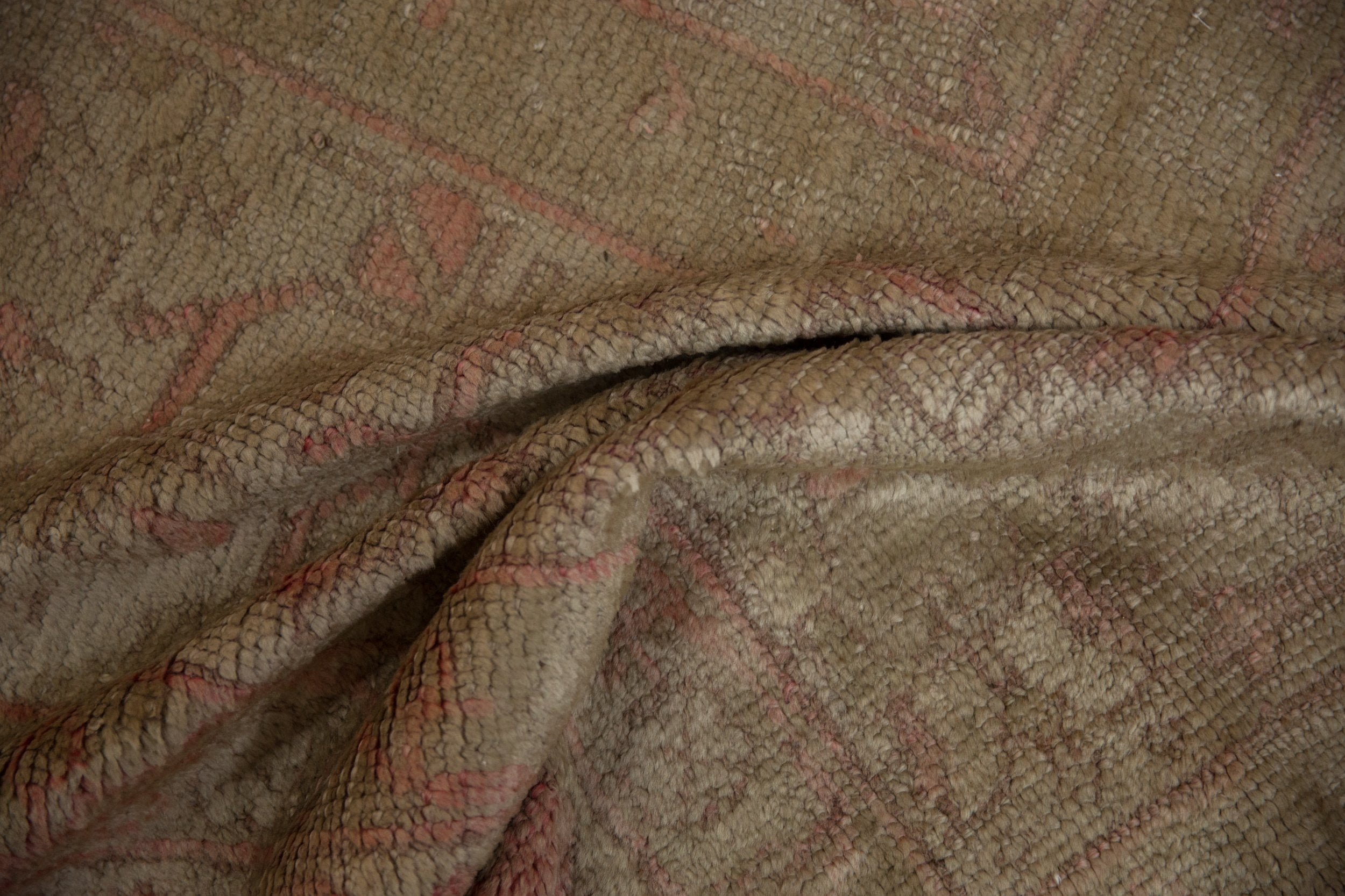 15.5x19.5 Vintage Distressed Oushak Carpet by Old New House® - product image 7 for Resin Society