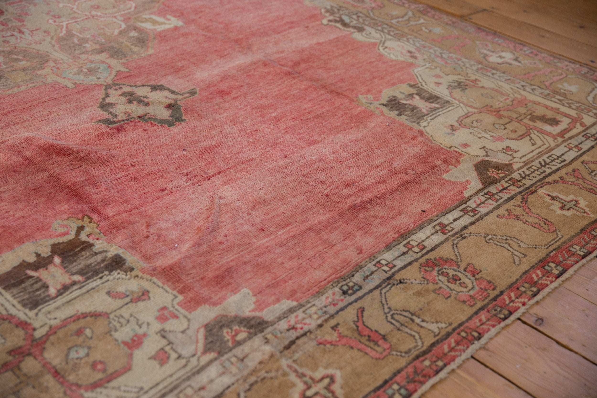 RESERVED 7.5x11 Vintage Distressed Oushak Carpet