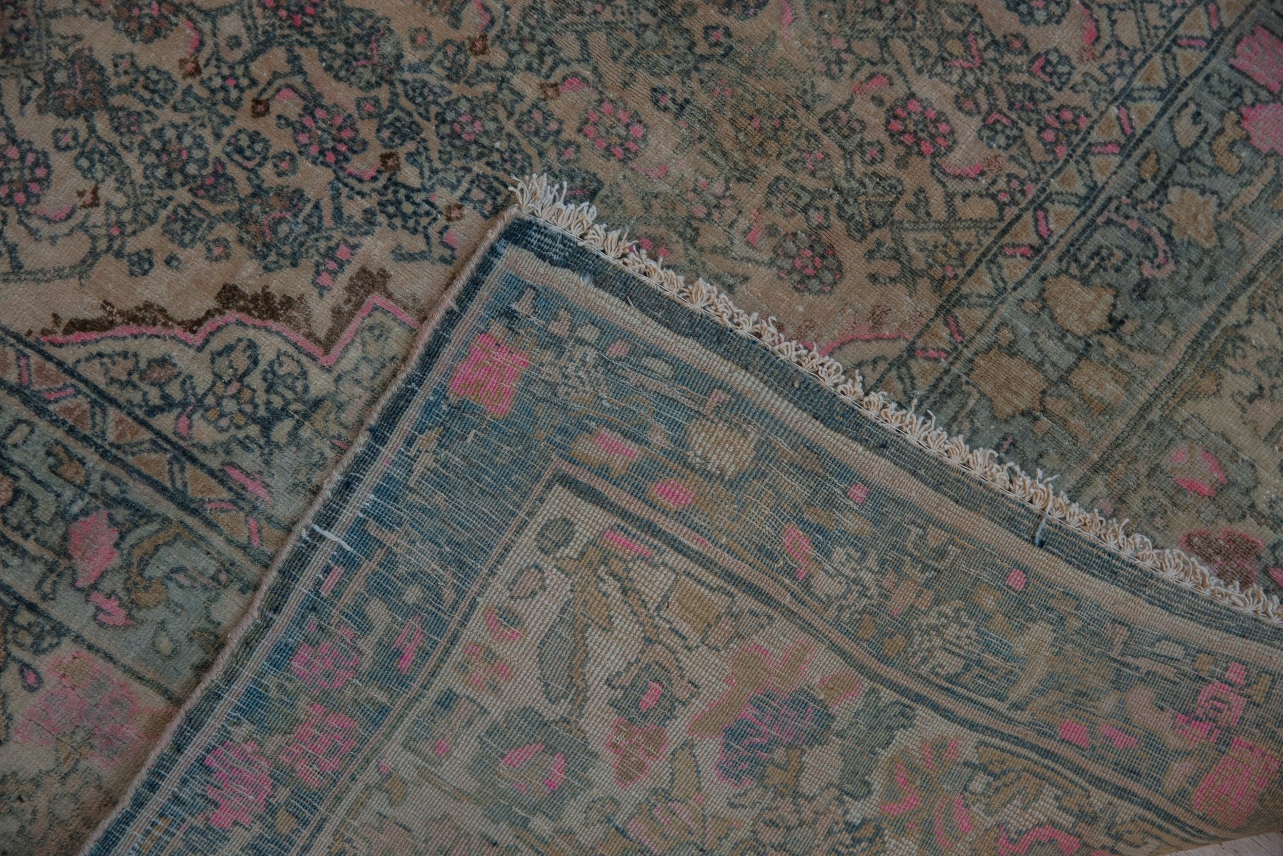 7x10.5 Vintage Distressed Bijar Carpet by Old New House® - product image 11 for Resin Society