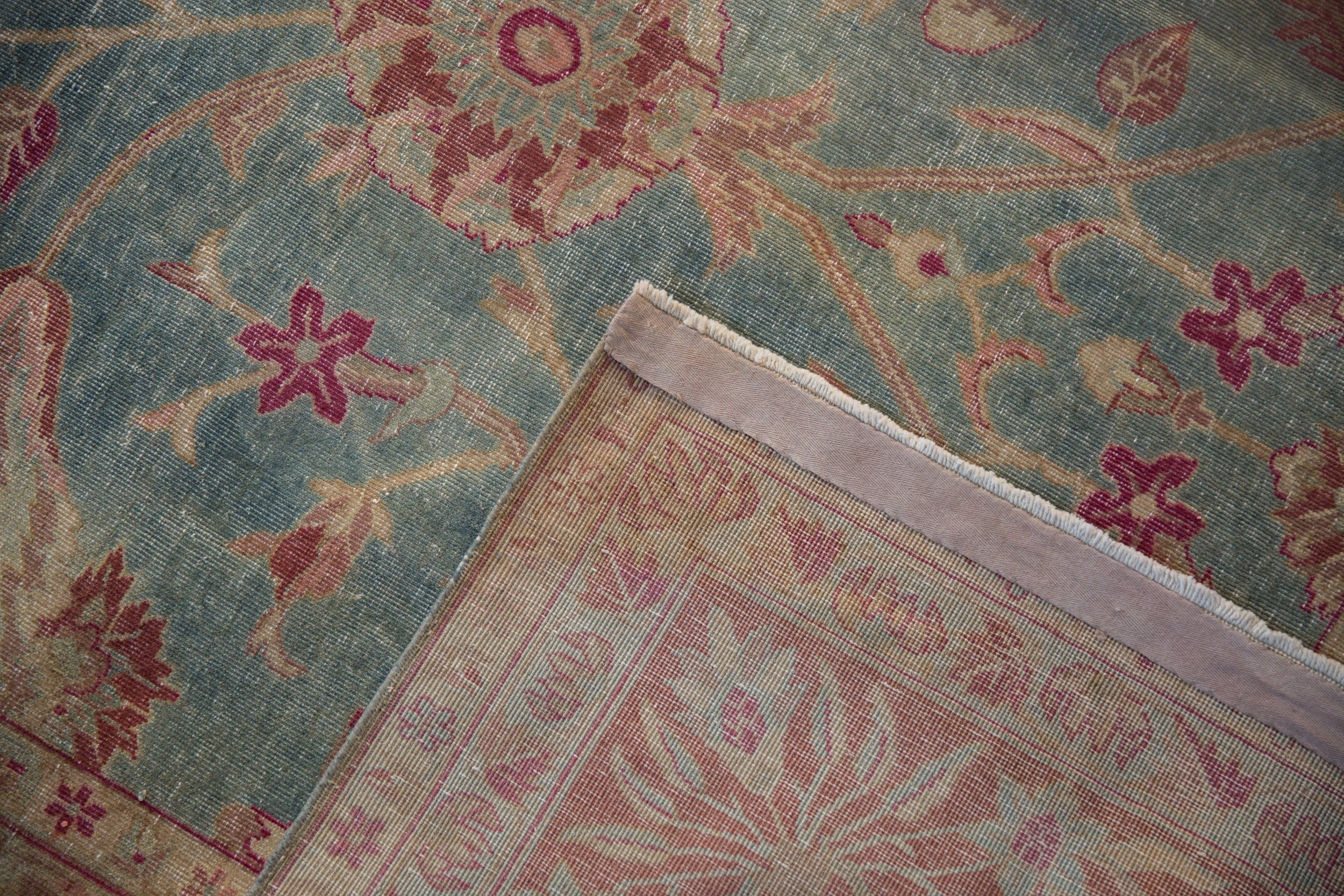 11.5x17 Vintage Distressed Yezd Carpet by Old New House® - product image 11 for Resin Society