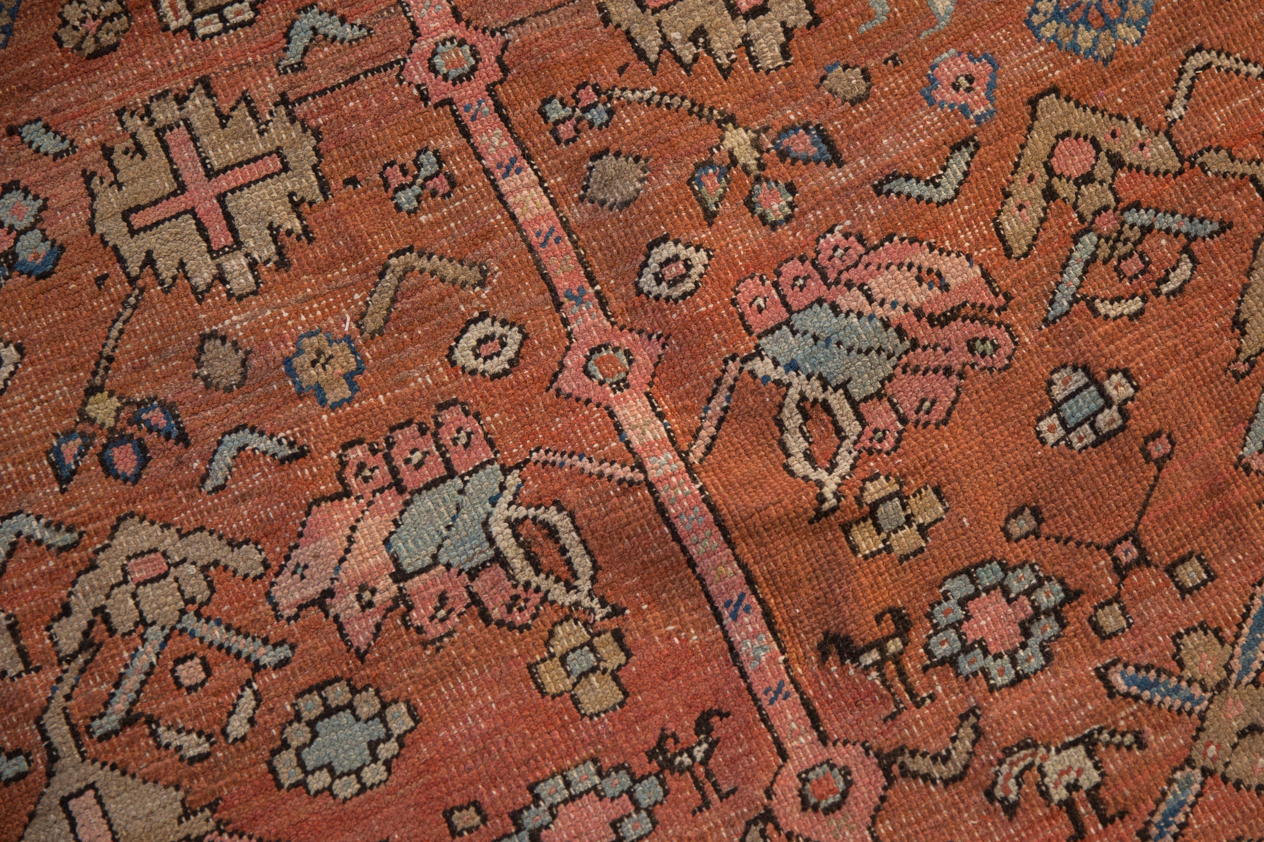 11.5x16.5 Antique Bakshaish Carpet by Old New House® - product image 11 for Resin Society