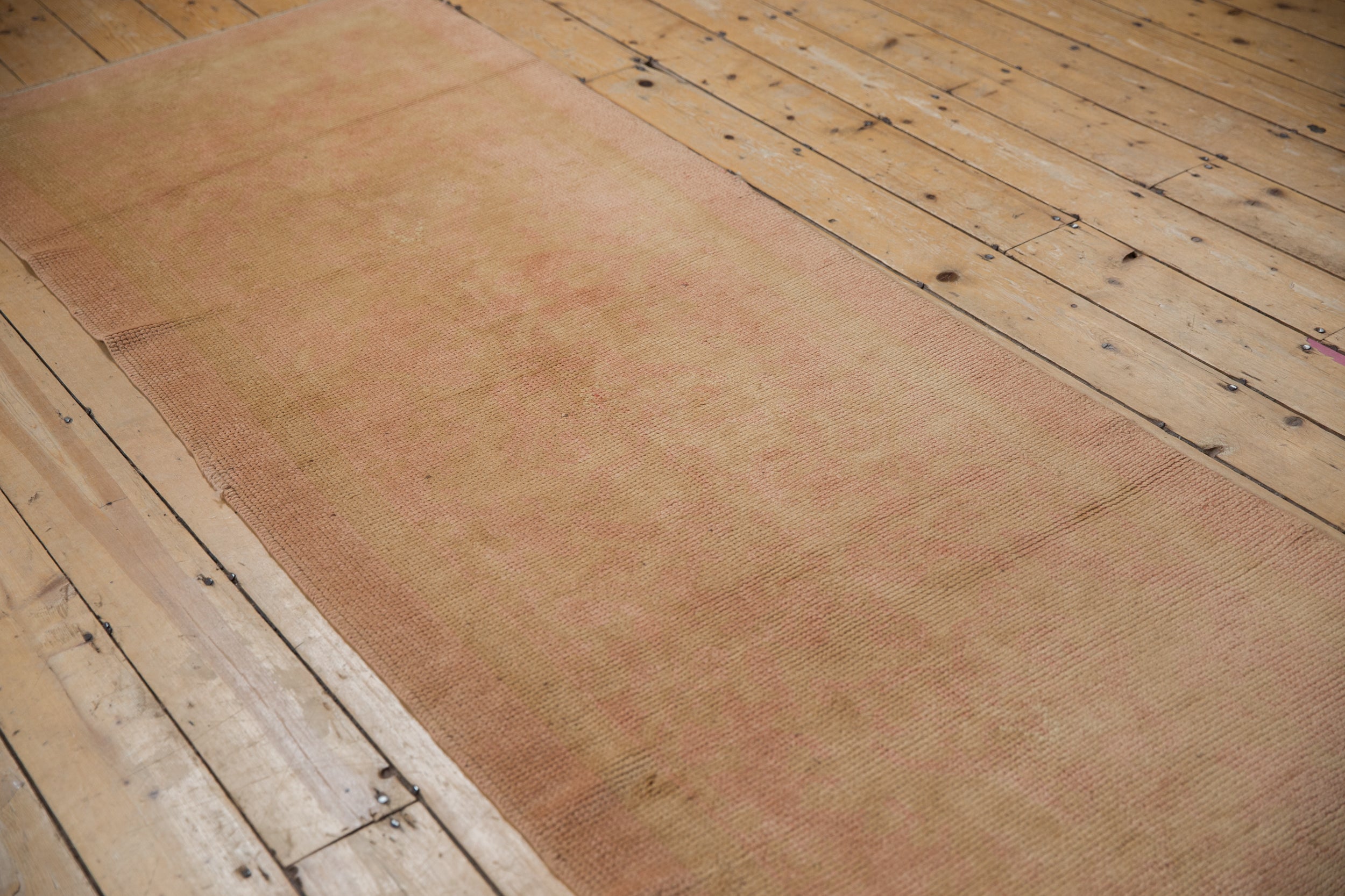 3x11.5 Vintage Distressed Oushak Rug Runner by Old New House® - product image 5 for Resin Society