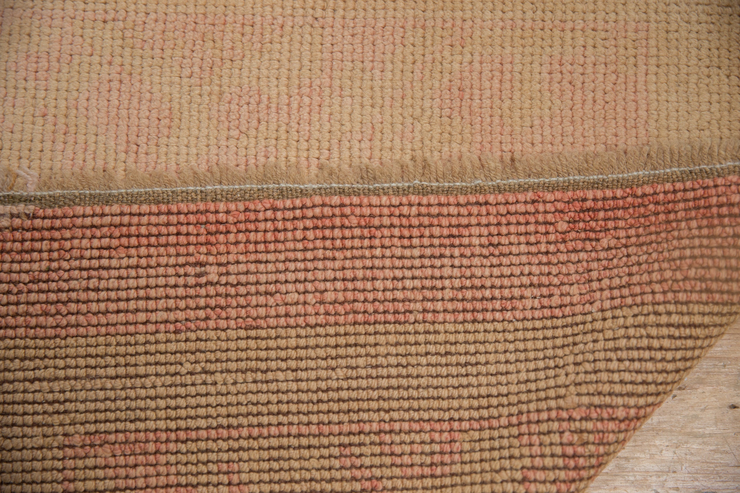 3x11.5 Vintage Distressed Oushak Rug Runner by Old New House® - product image 10 for Resin Society