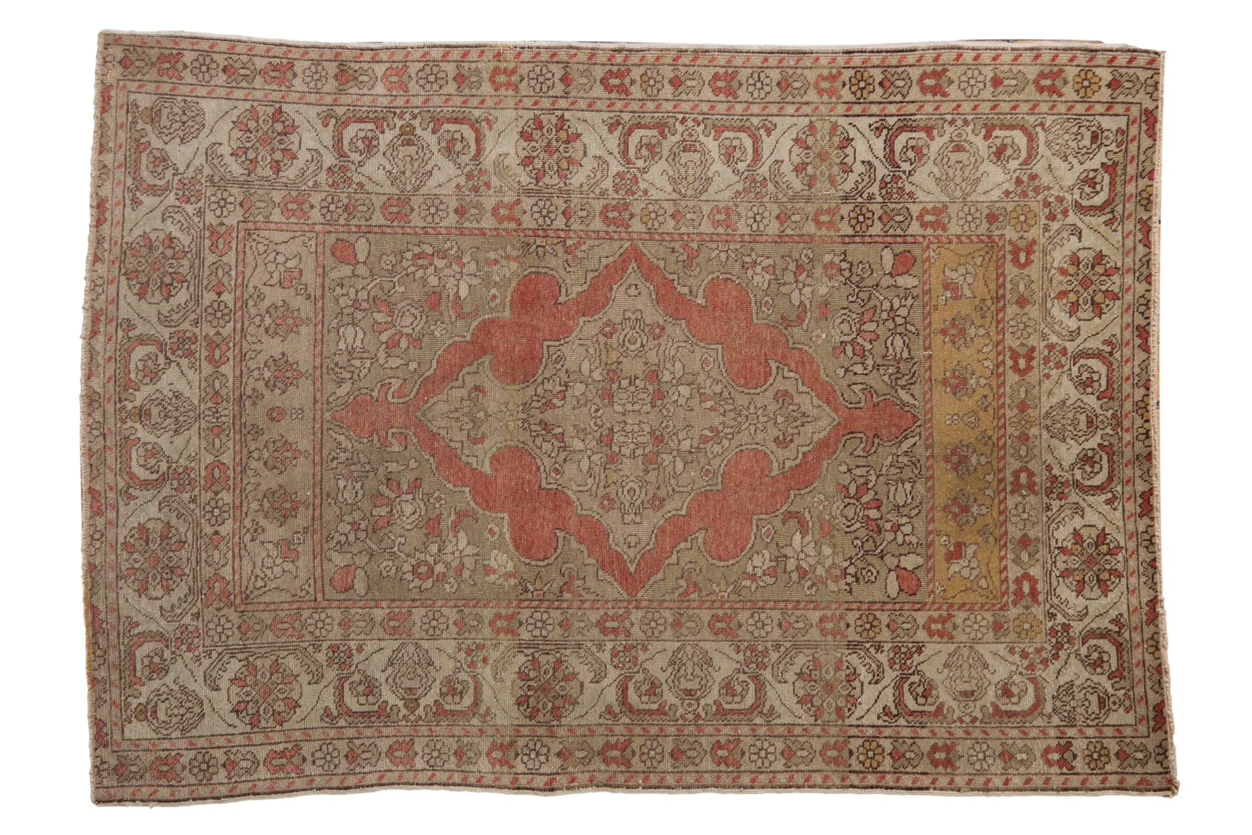 4x5.5 Vintage Distressed Kayseri Rug by Old New House® - main product image for Resin Society