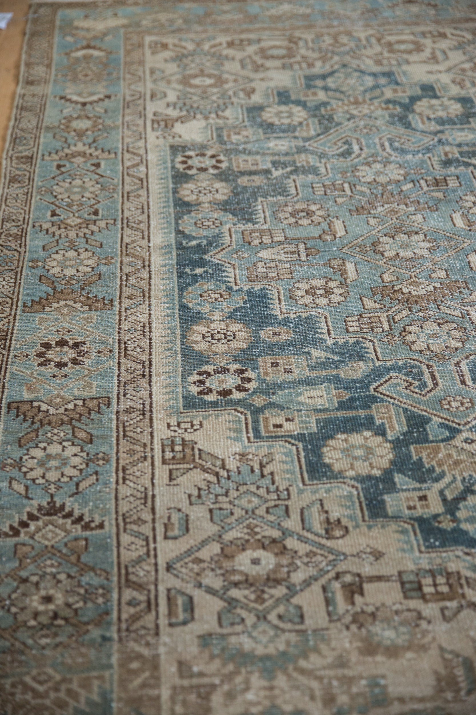 4x6.5 Vintage Distressed Hamadan Rug by Old New House® - product image 5 for Resin Society