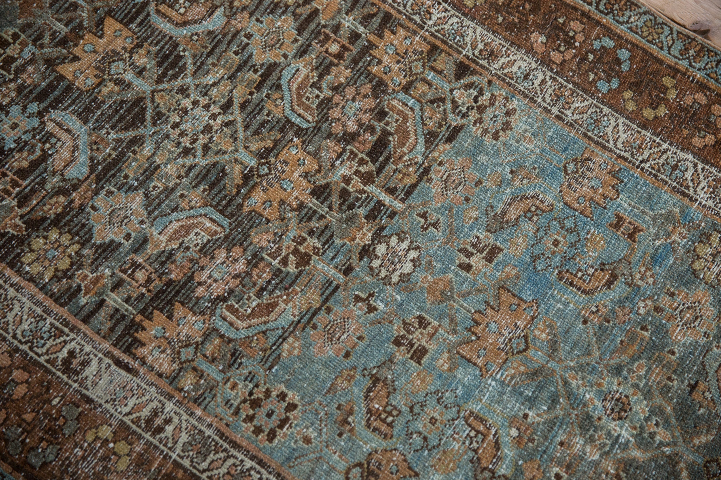 3.5x6 Vintage Distressed Malayer Rug by Old New House® - product image 5 for Resin Society