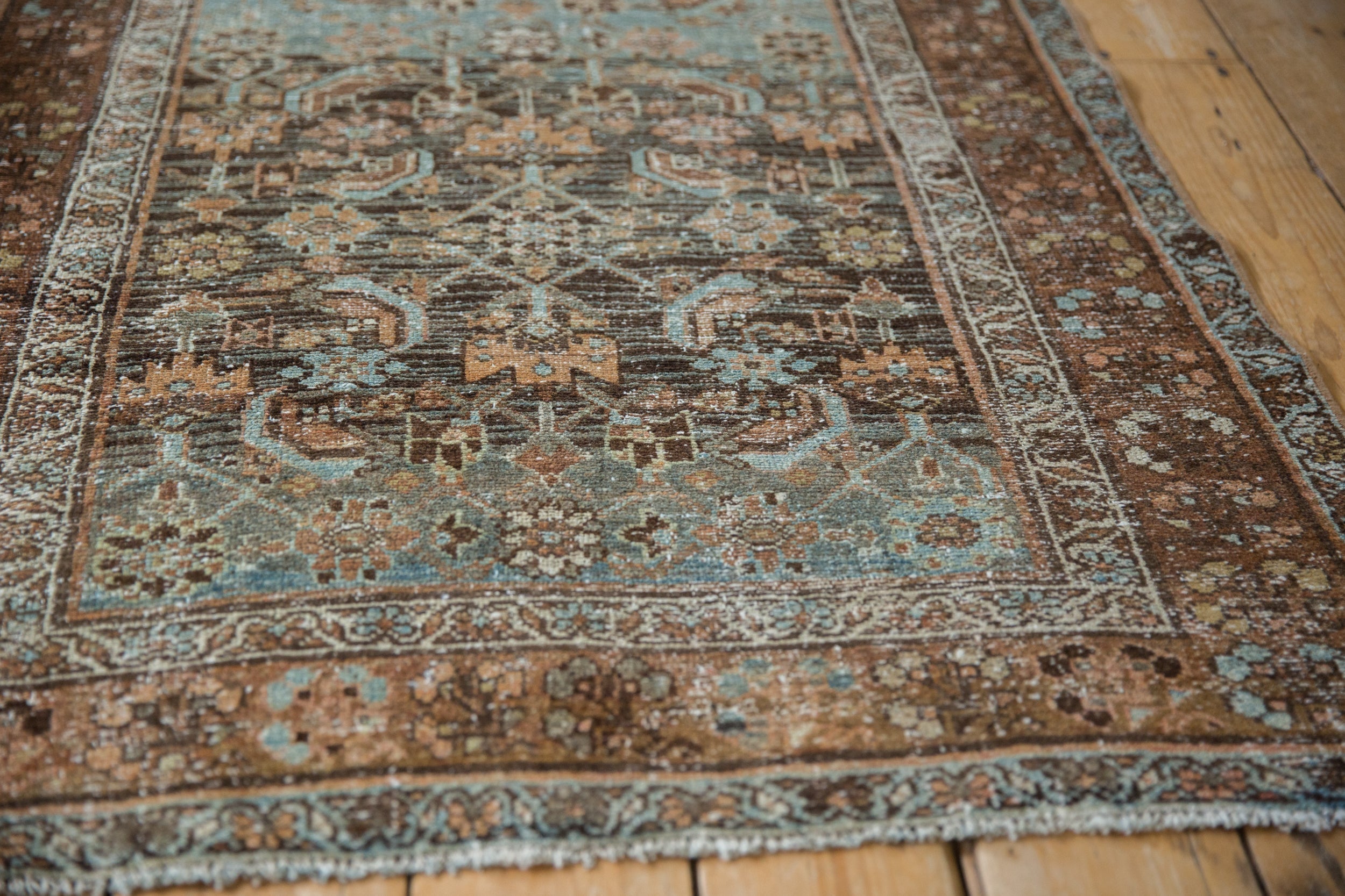 3.5x6 Vintage Distressed Malayer Rug by Old New House® - product image 7 for Resin Society
