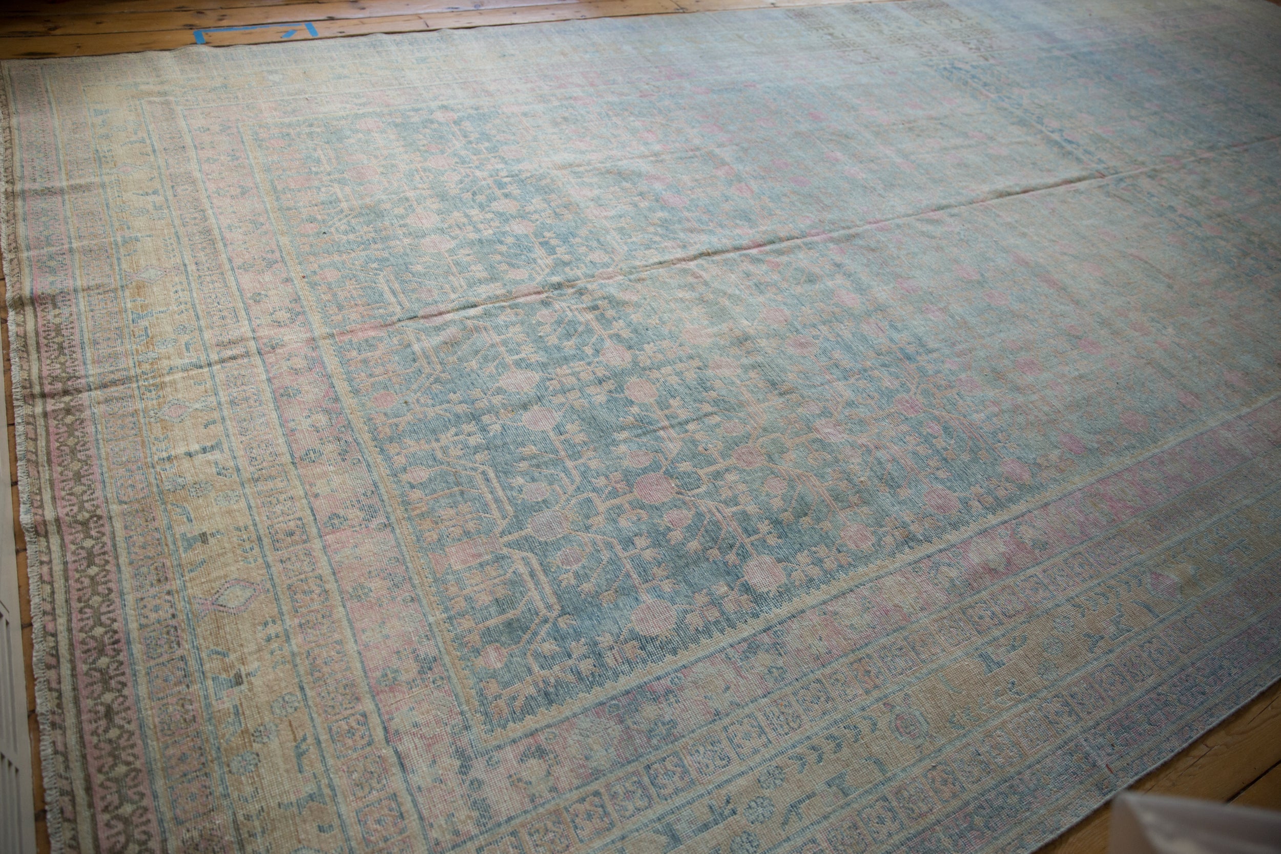 9x17.5 Vintage Distressed Khotan Carpet by Old New House® - product image 13 for Resin Society