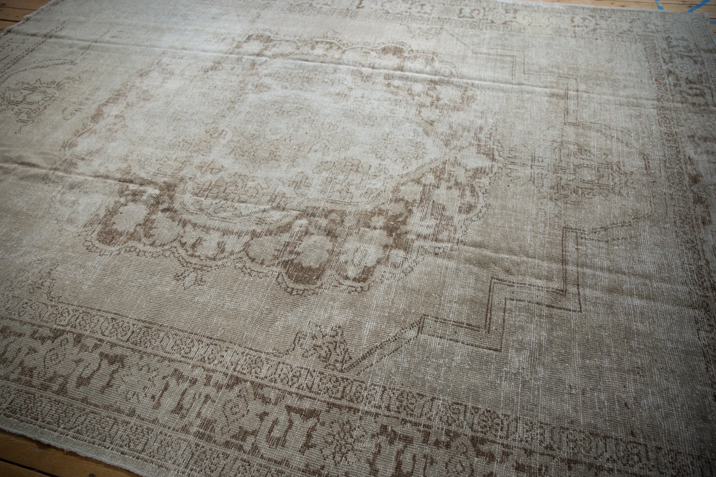 8.5x11.5 Vintage Distressed Oushak Carpet by Old New House® - product image 3 for Resin Society