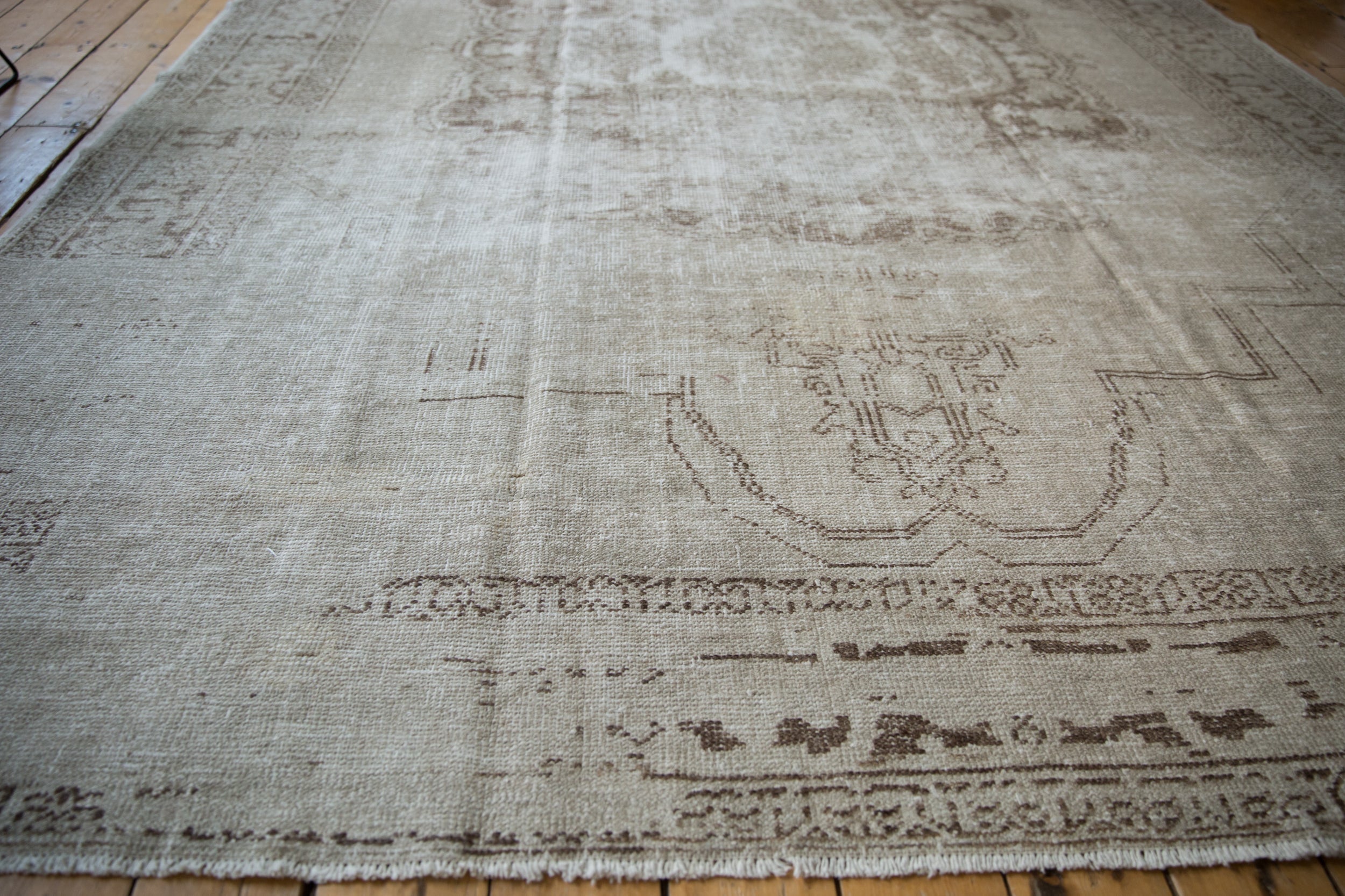 8.5x11.5 Vintage Distressed Oushak Carpet by Old New House® - product image 9 for Resin Society