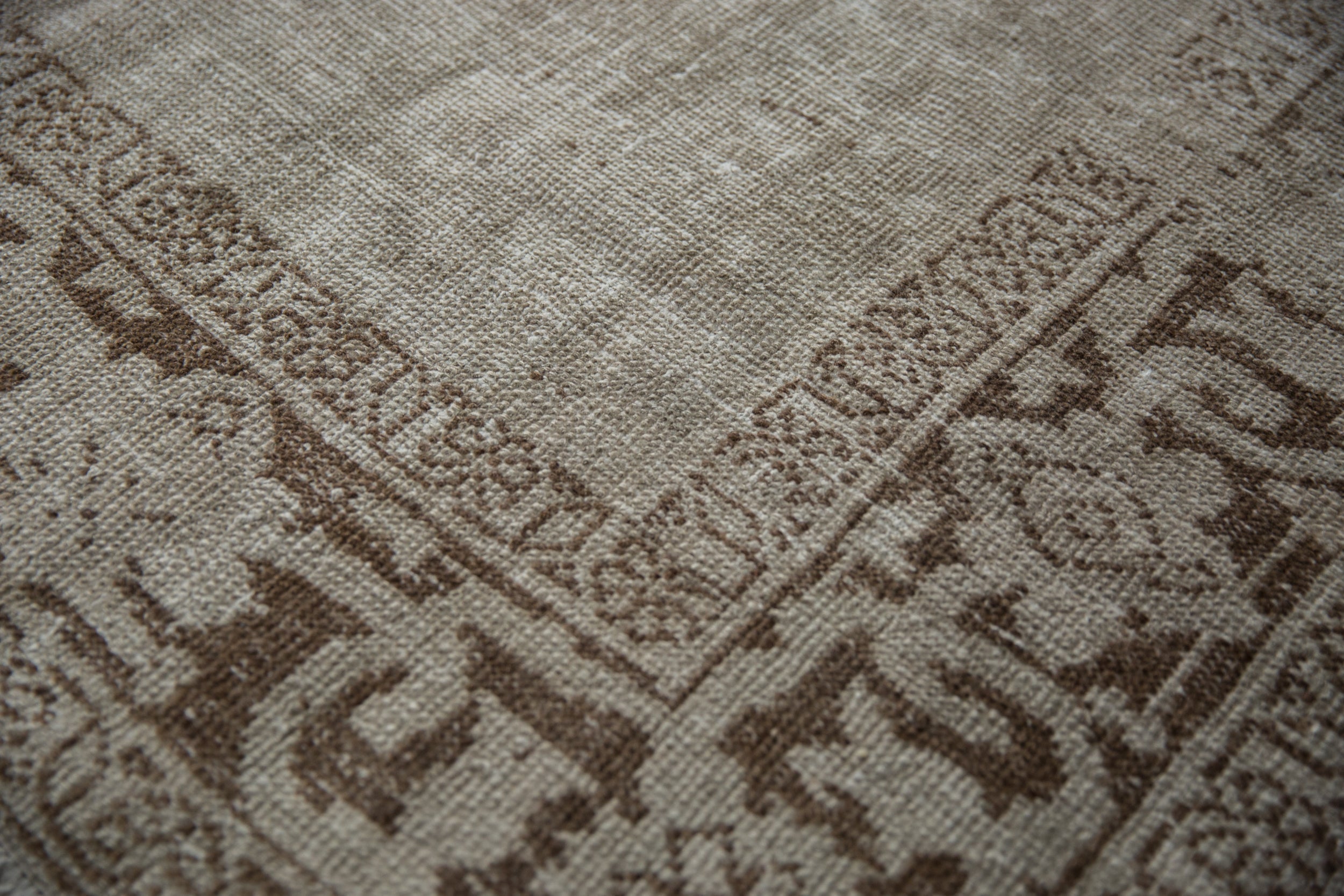 8.5x11.5 Vintage Distressed Oushak Carpet by Old New House® - product image 11 for Resin Society