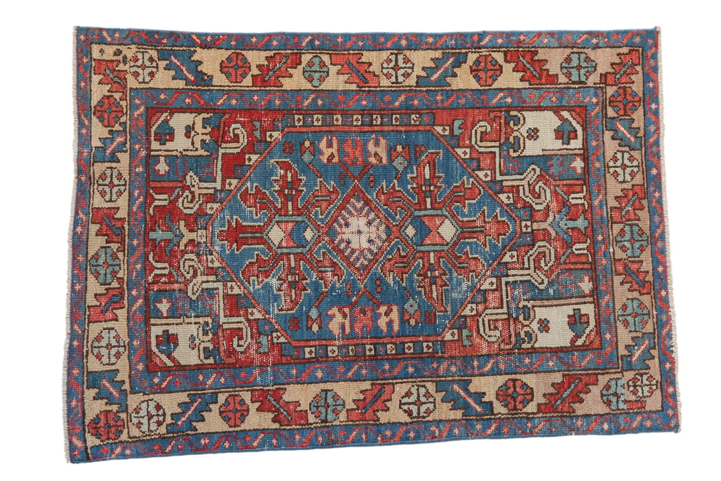 3x4.5 Vintage Karaja Rug by Old New House® - main product image for Resin Society