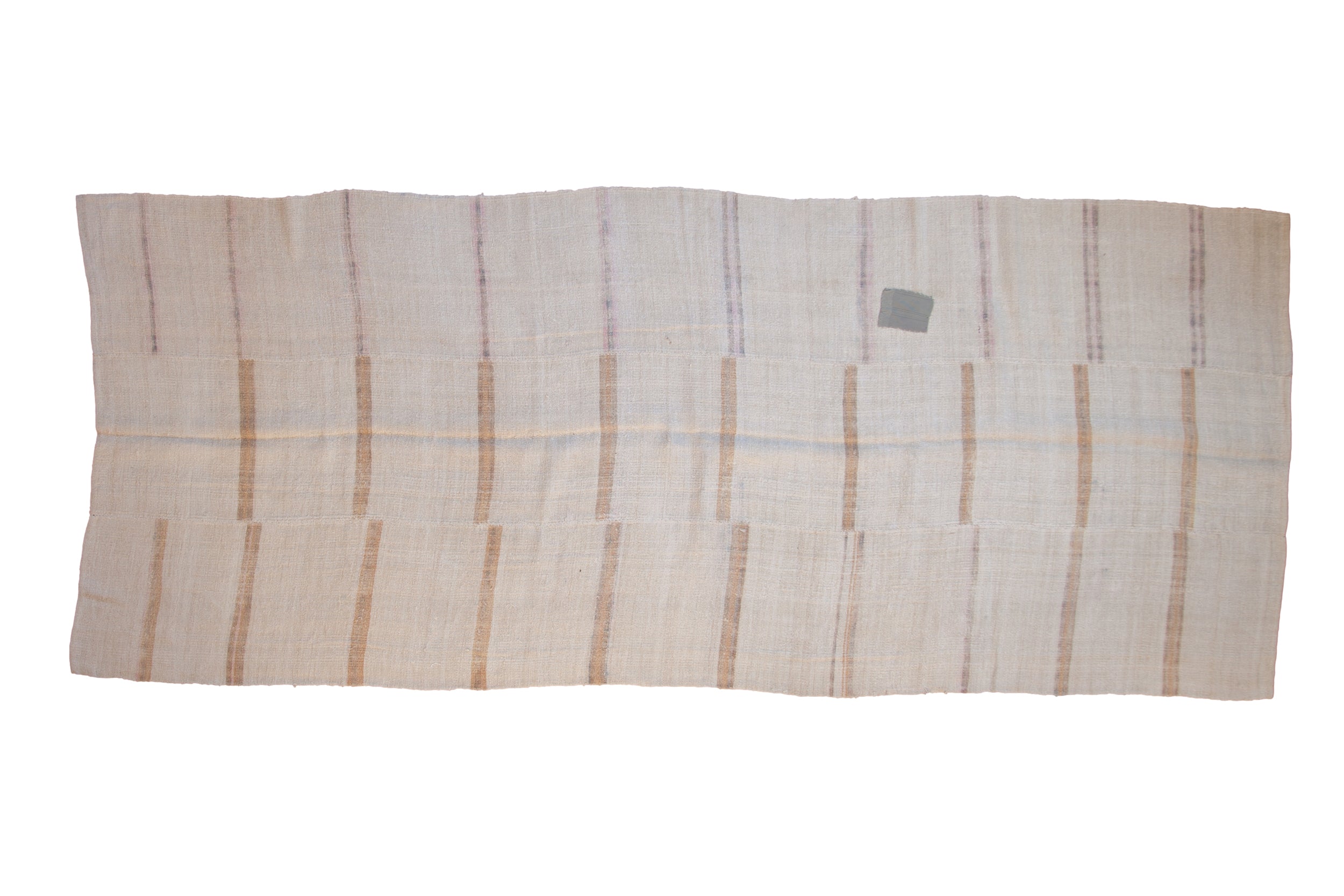 5.5x13.5 Vintage Distressed Hemp Kilim Rug Runner by Old New House® - main product image for Resin Society