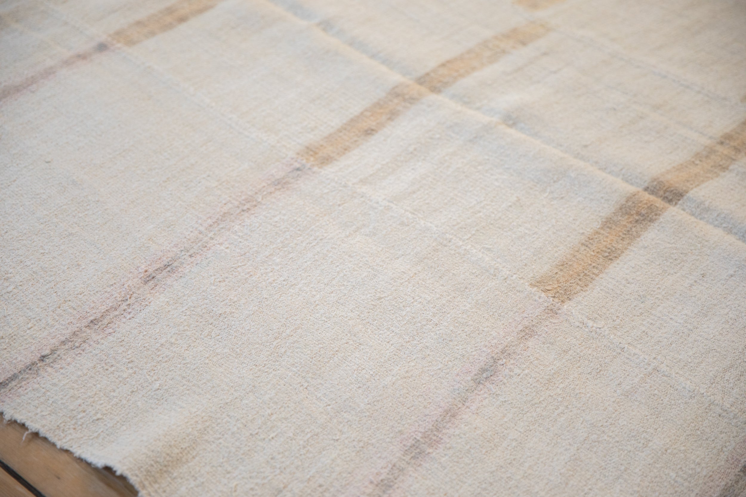 5.5x13.5 Vintage Distressed Hemp Kilim Rug Runner by Old New House® - product image 4 for Resin Society