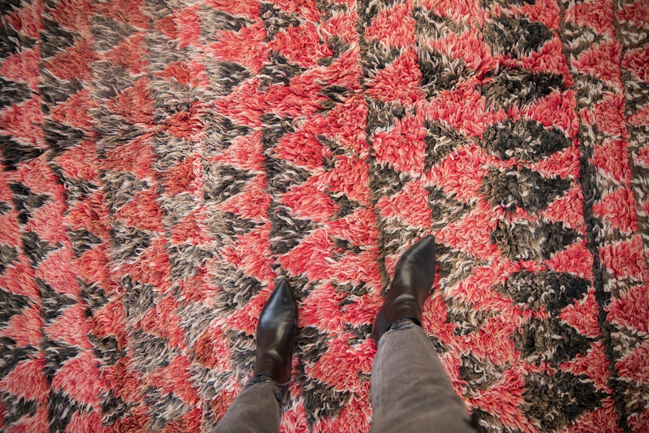 6x9.5 Vintage Moroccan Carpet by Old New House® - product image 2 for Resin Society