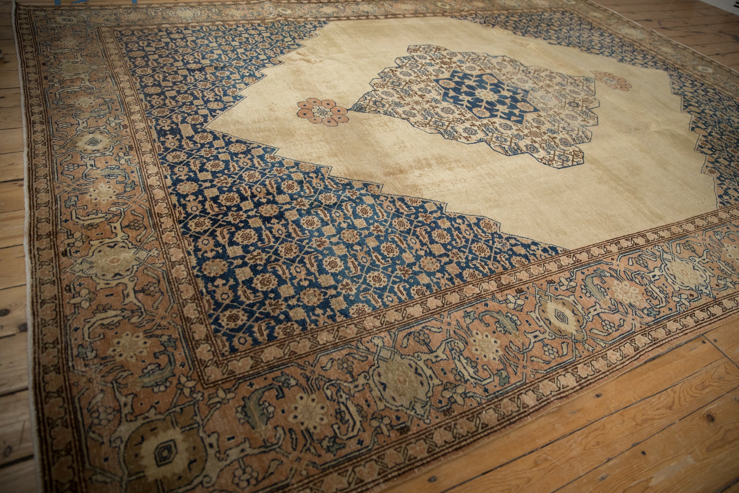 8.5x11 Vintage Distressed Tabriz Carpet by Old New House® - product image 6 for Resin Society