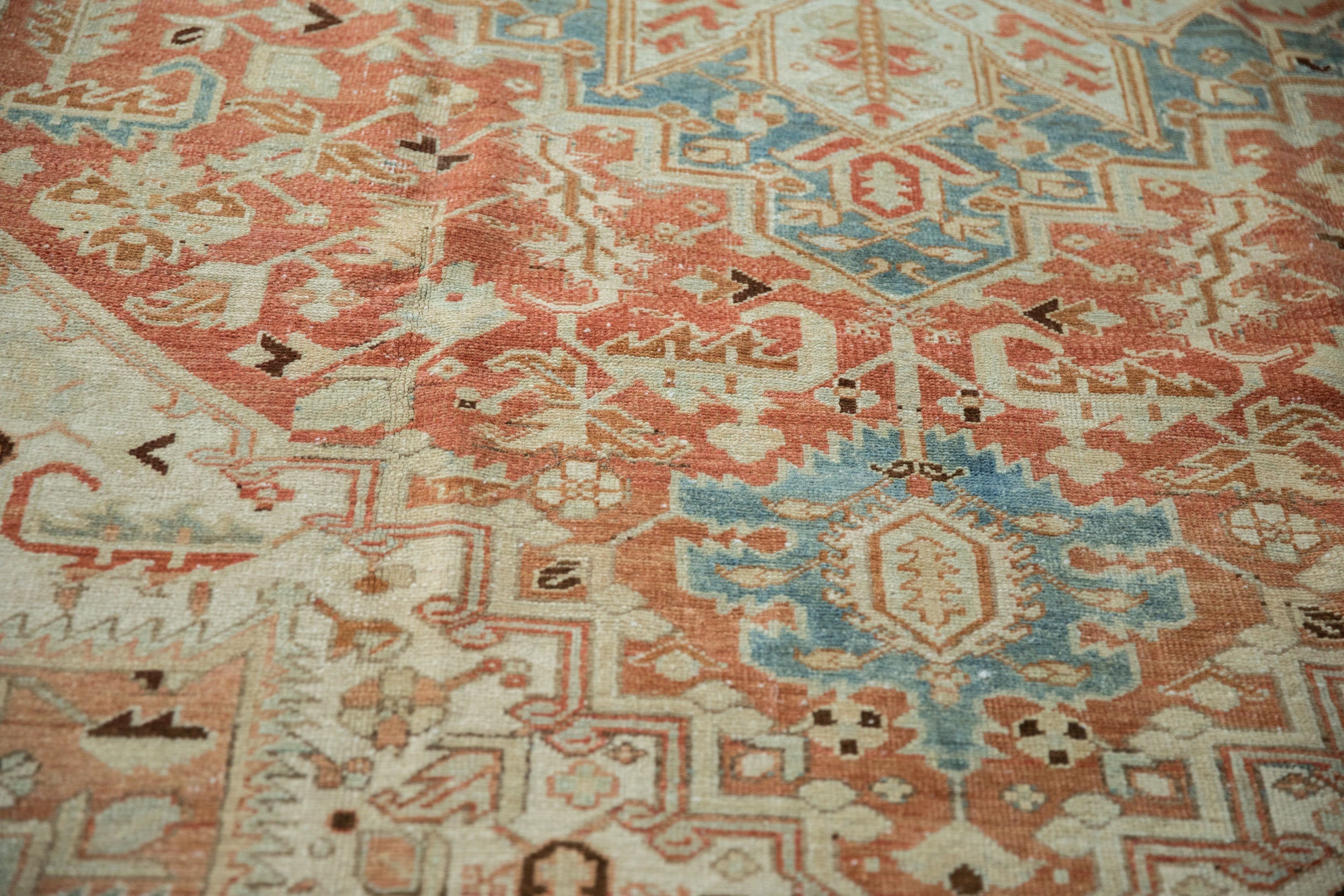 7.5x10.5 Vintage Distressed Heriz Carpet by Old New House® - product image 8 for Resin Society