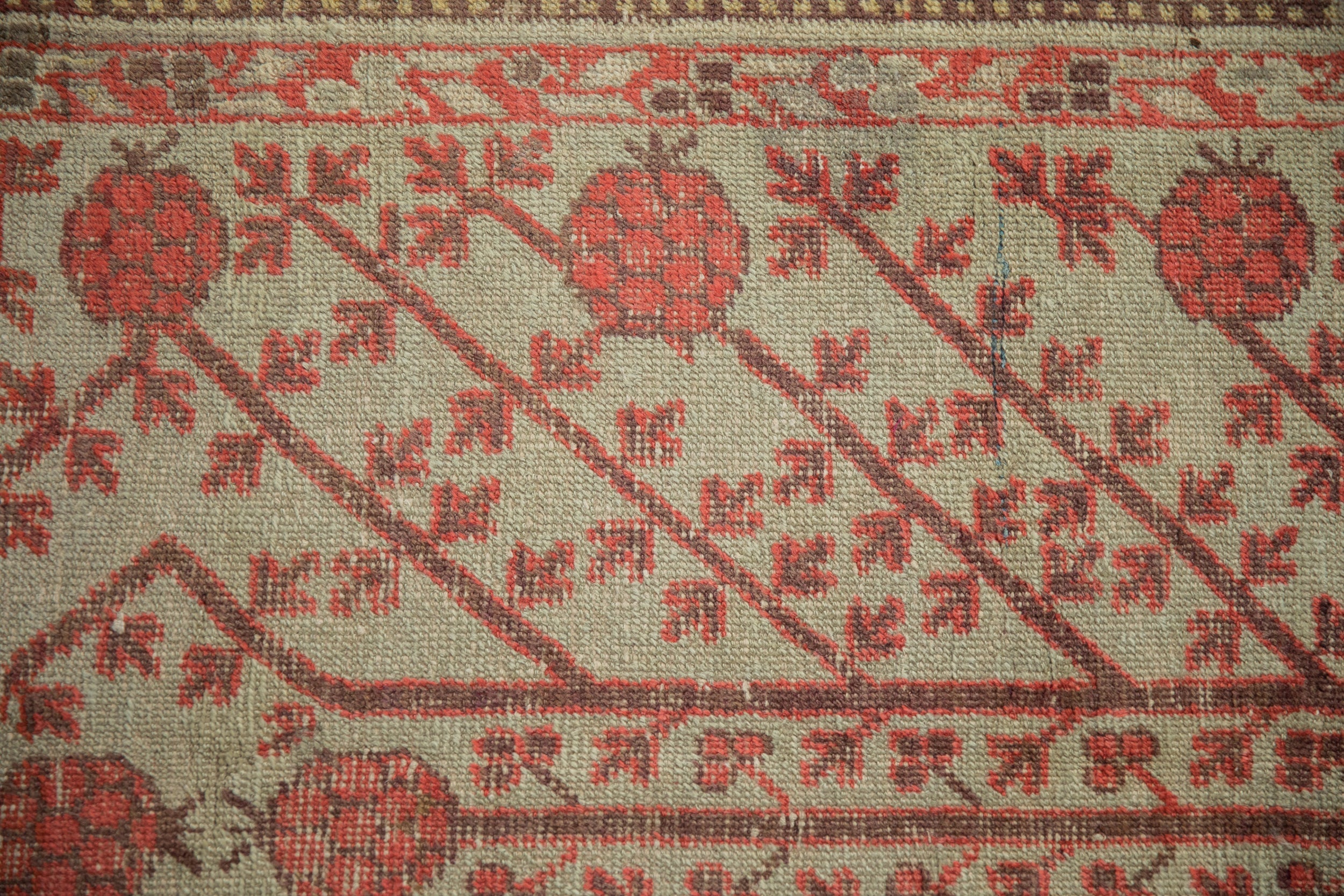 4.5x8.5 Antique Distressed Khotan Rug by Old New House® - product image 3 for Resin Society