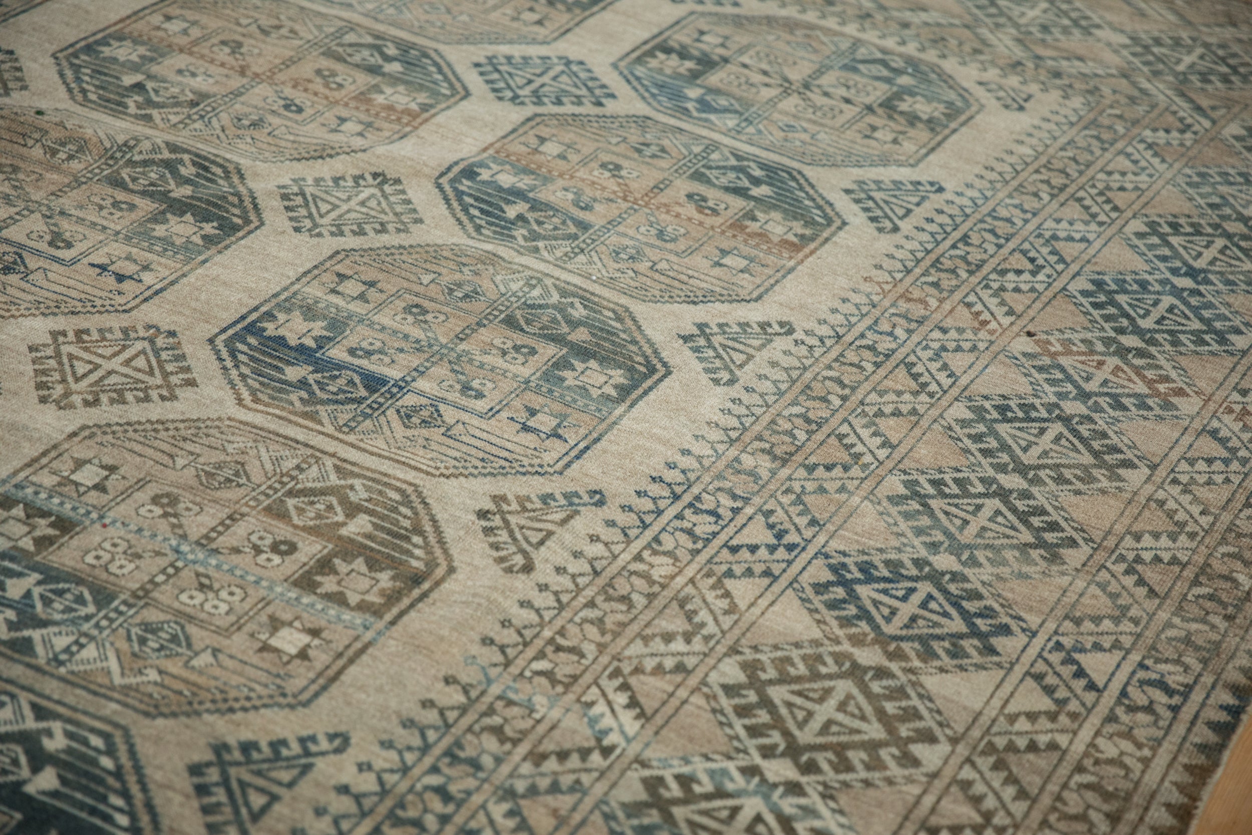 8.5x11.5 Vintage Distressed Ersari Carpet by Old New House® - product image 8 for Resin Society