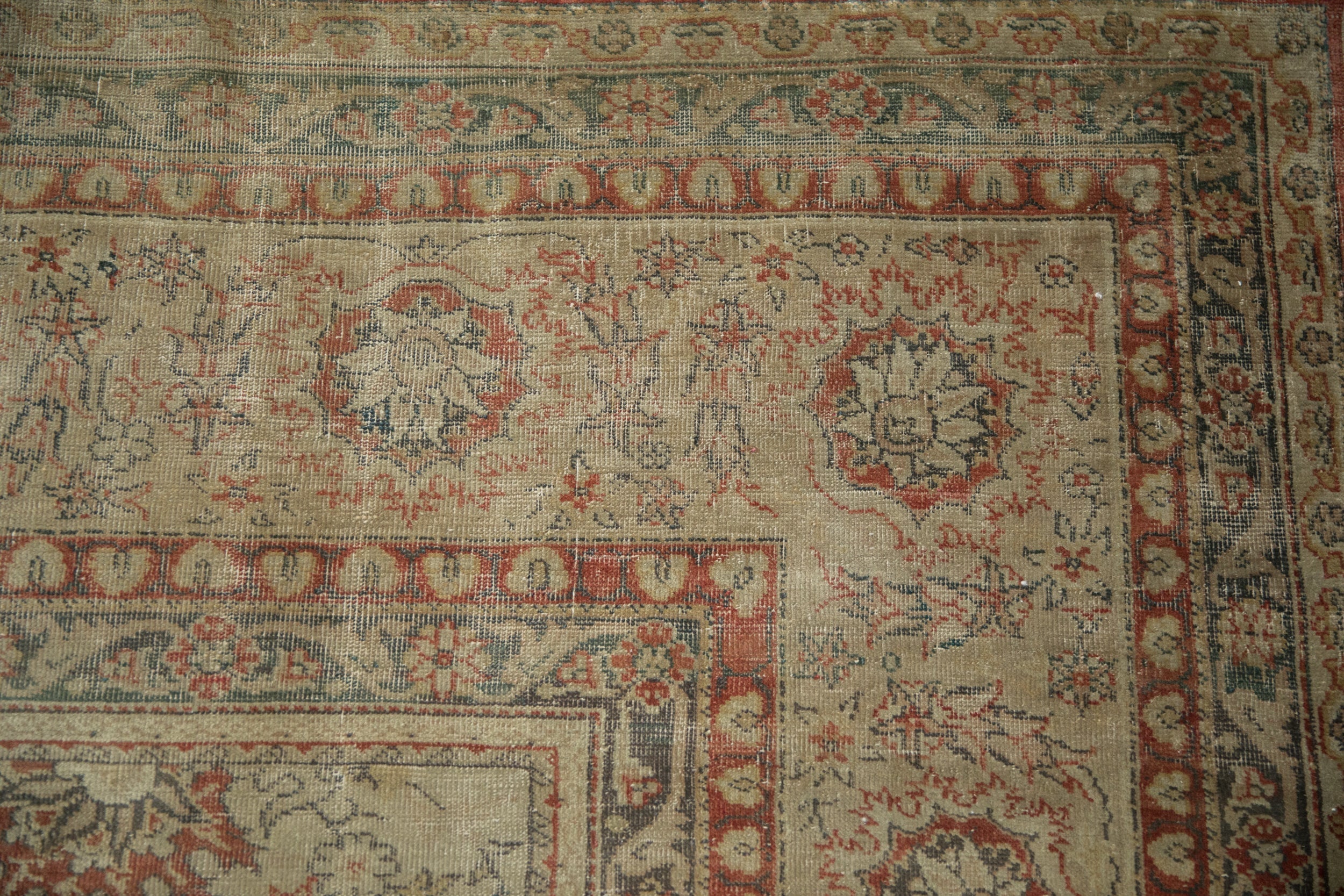 9.5x12.5 Vintage Distressed Tea Washed Kayseri Carpet by Old New House® - product image 4 for Resin Society