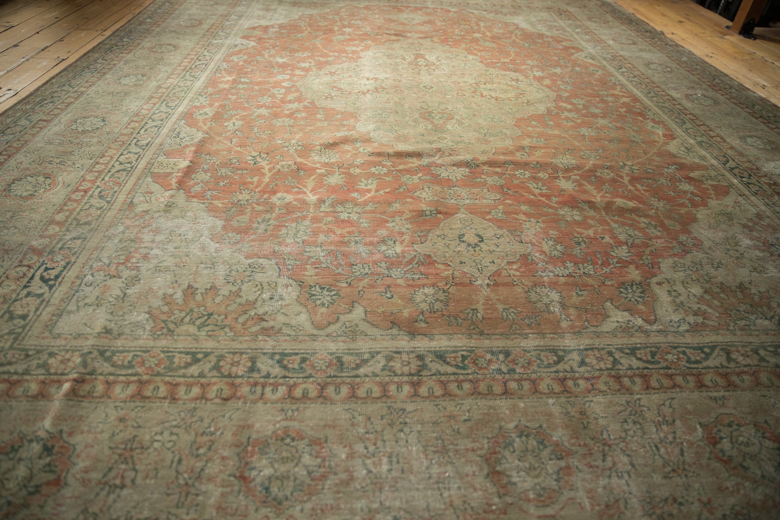 9.5x12.5 Vintage Distressed Tea Washed Kayseri Carpet by Old New House® - product image 8 for Resin Society