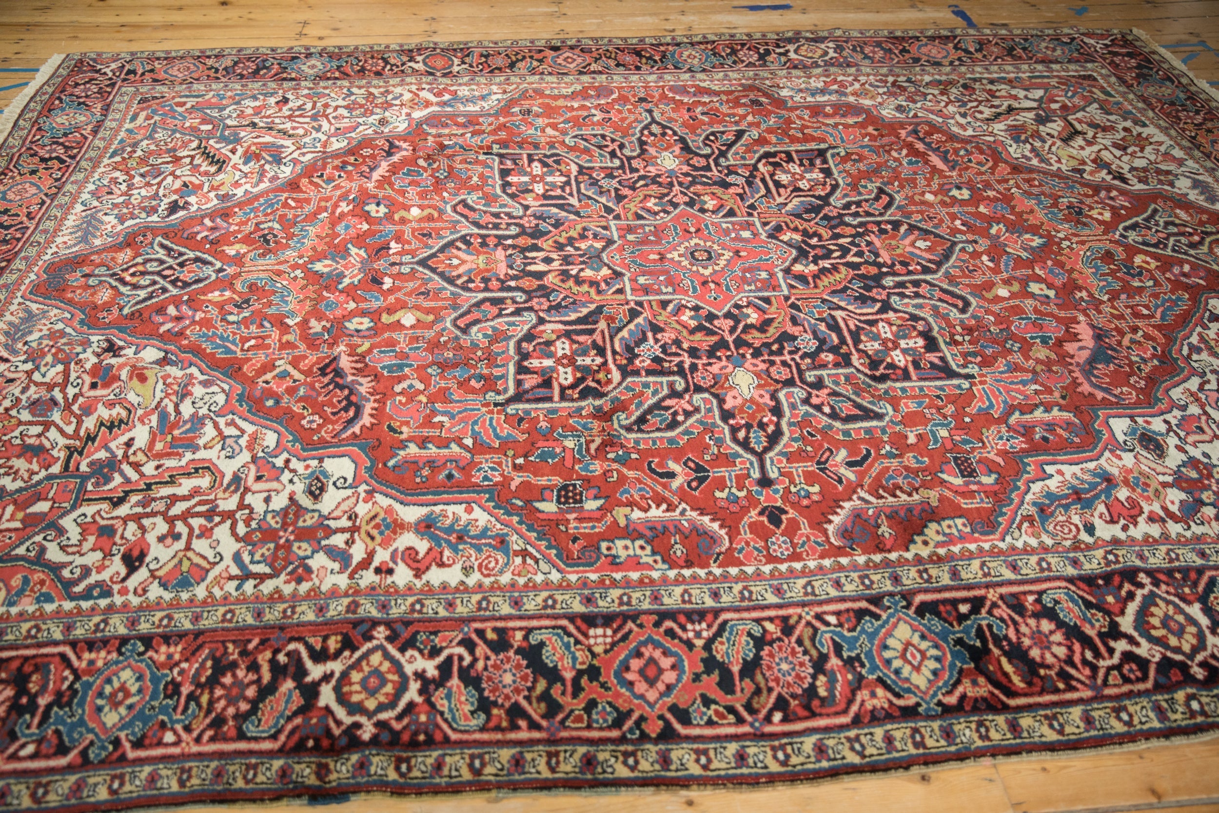 8x11 Vintage Ahar Carpet by Old New House® - product image 7 for Resin Society