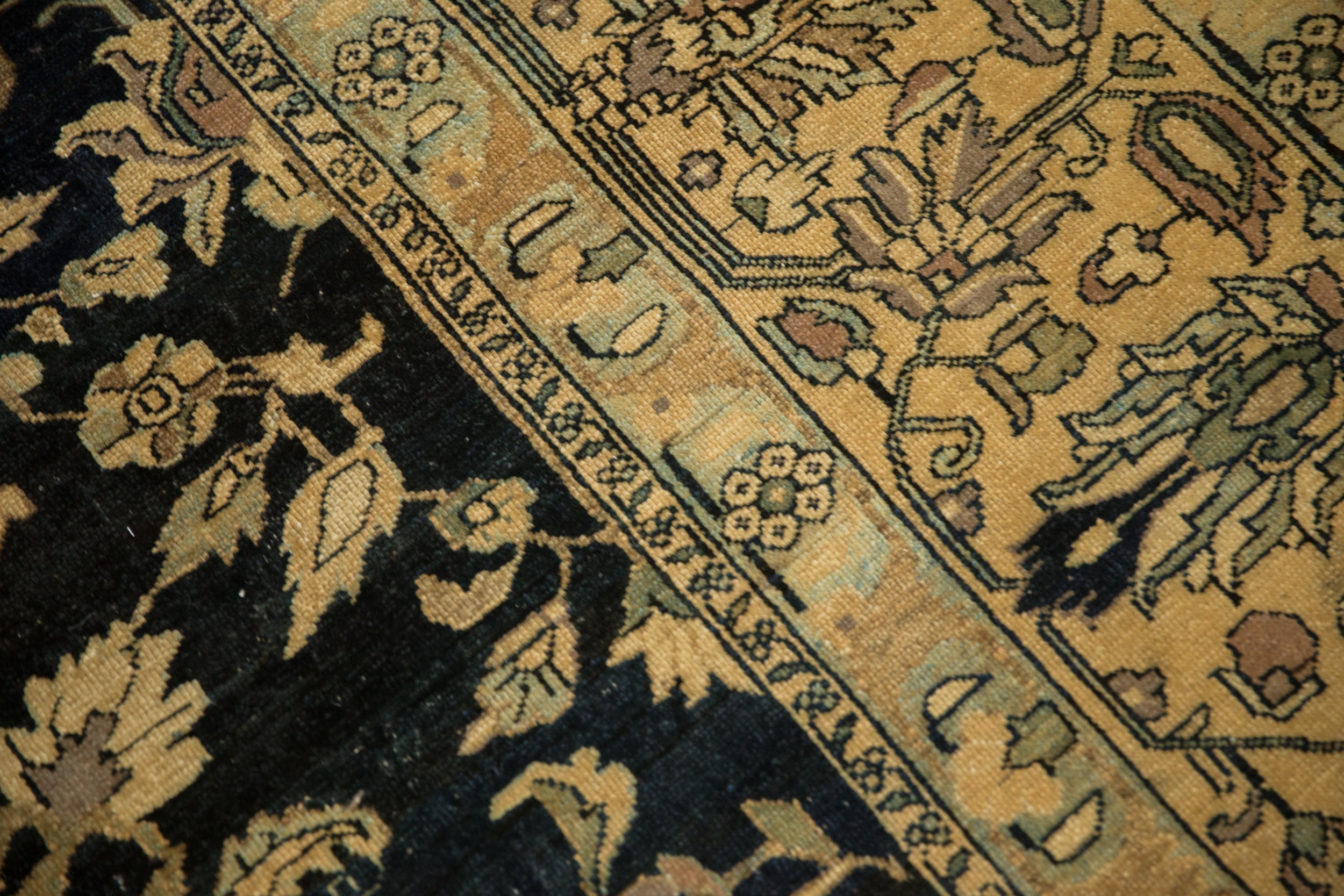 10.5x16.5 Vintage Distressed Tea Washed Lilihan Carpet by Old New House® - product image 6 for Resin Society