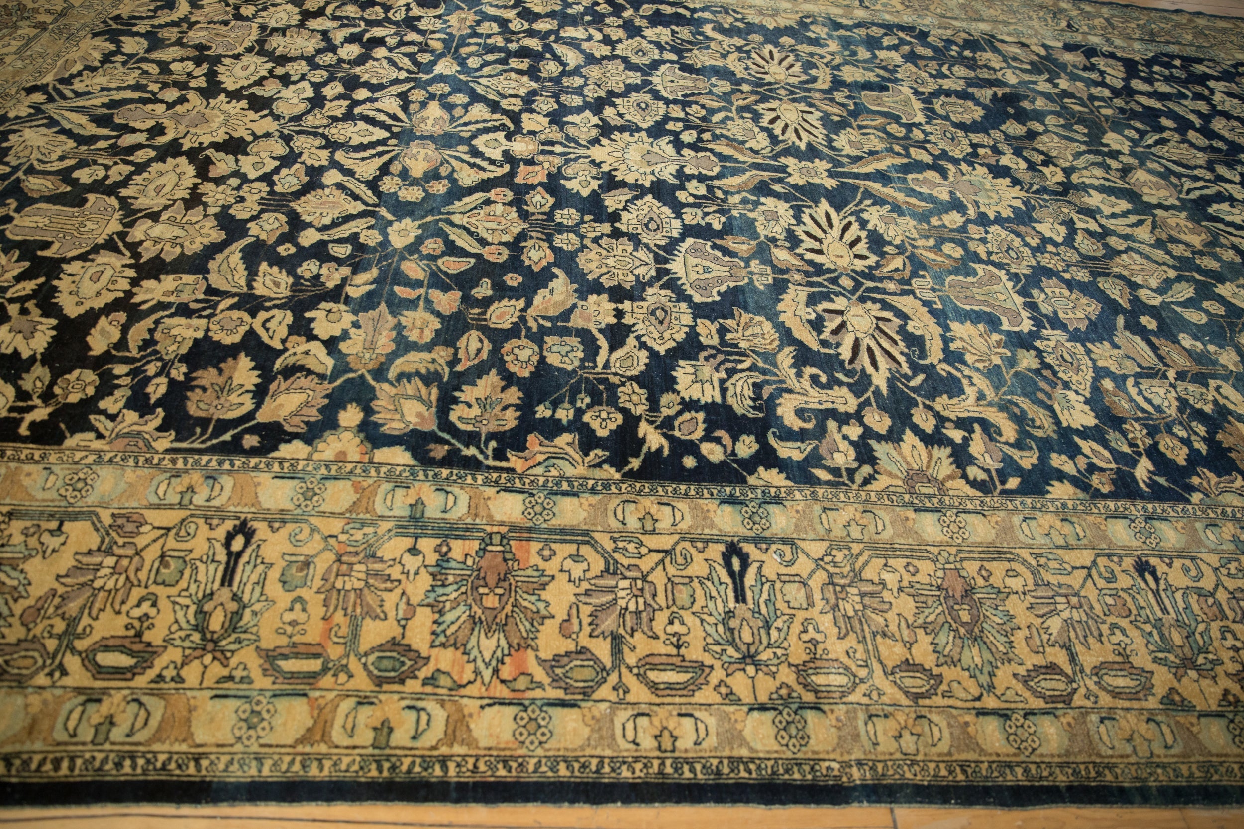 10.5x16.5 Vintage Distressed Tea Washed Lilihan Carpet by Old New House® - product image 7 for Resin Society