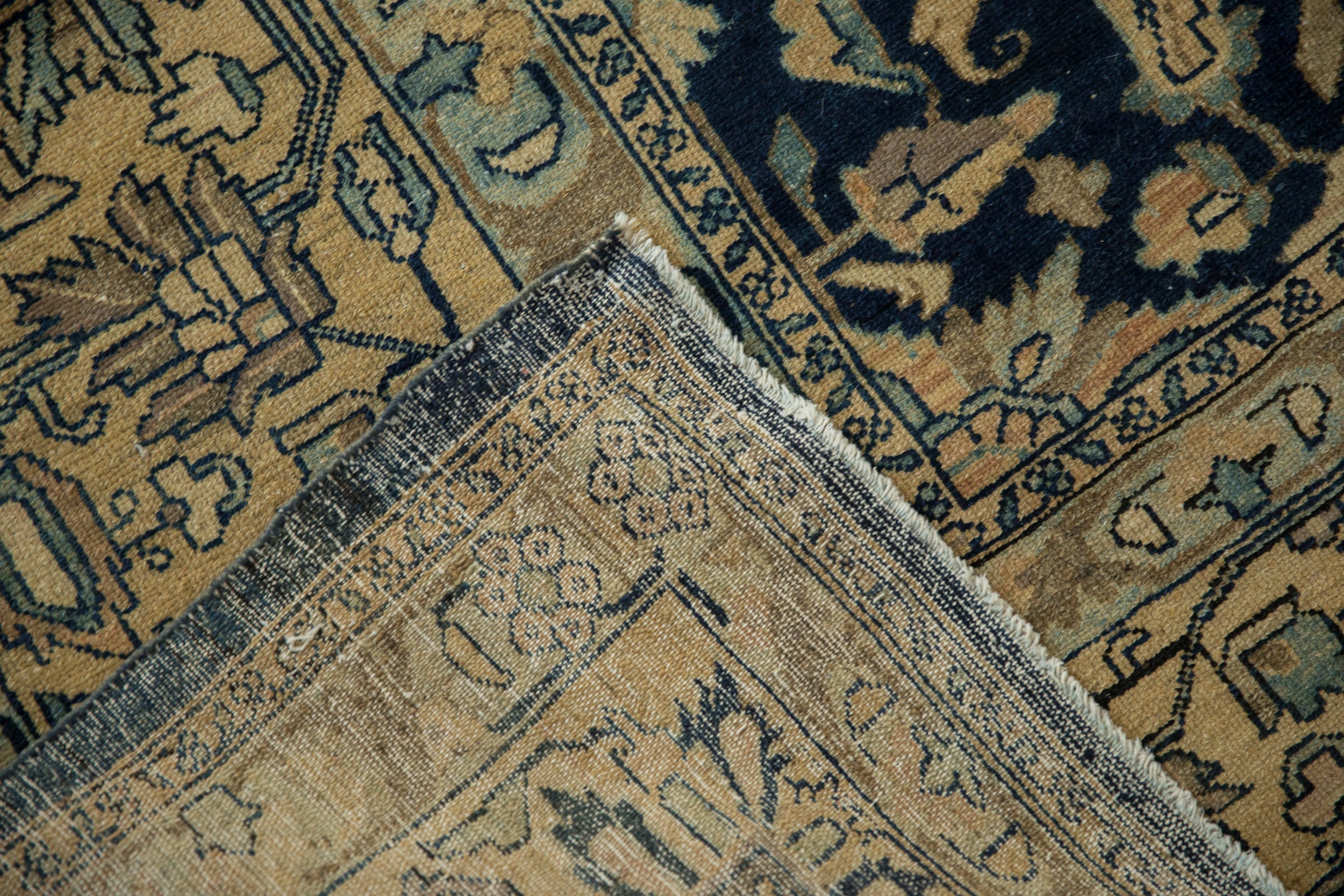 10.5x16.5 Vintage Distressed Tea Washed Lilihan Carpet by Old New House® - product image 12 for Resin Society